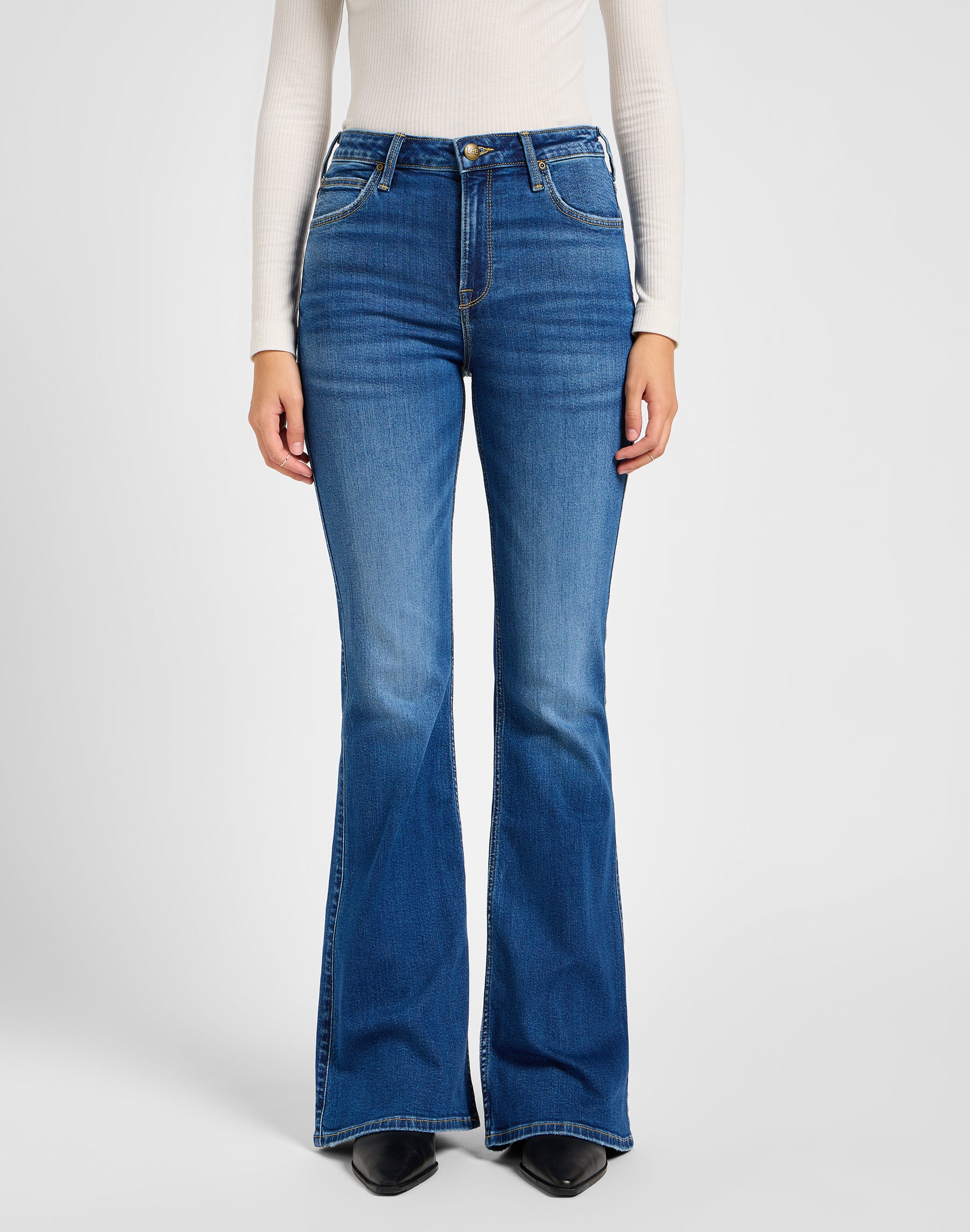 Breese en jeans Mid Stop Lee