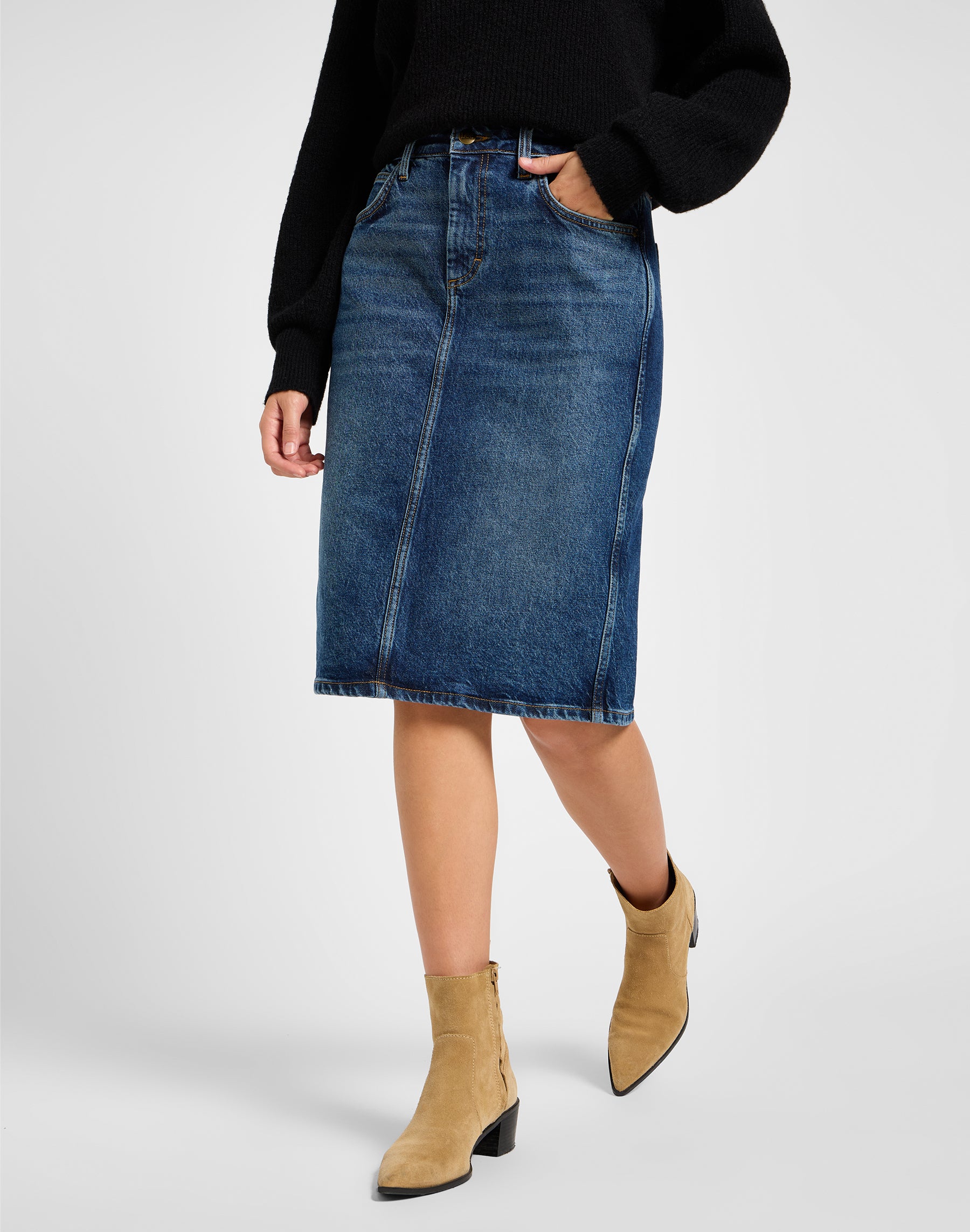 Jupe midi dans les jupes Dark Glamour Lee