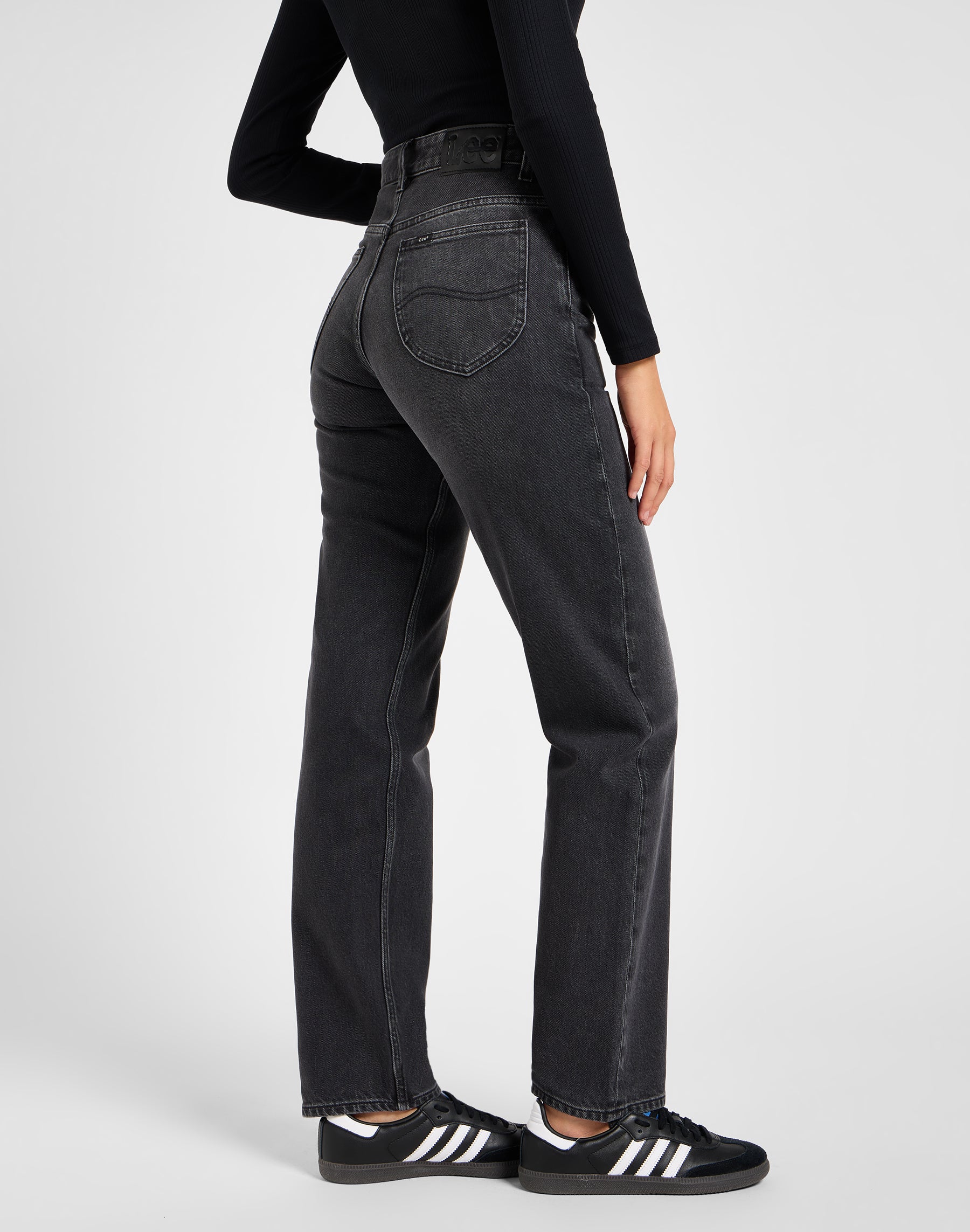 Rider Classic en jeans Charred Black Lee