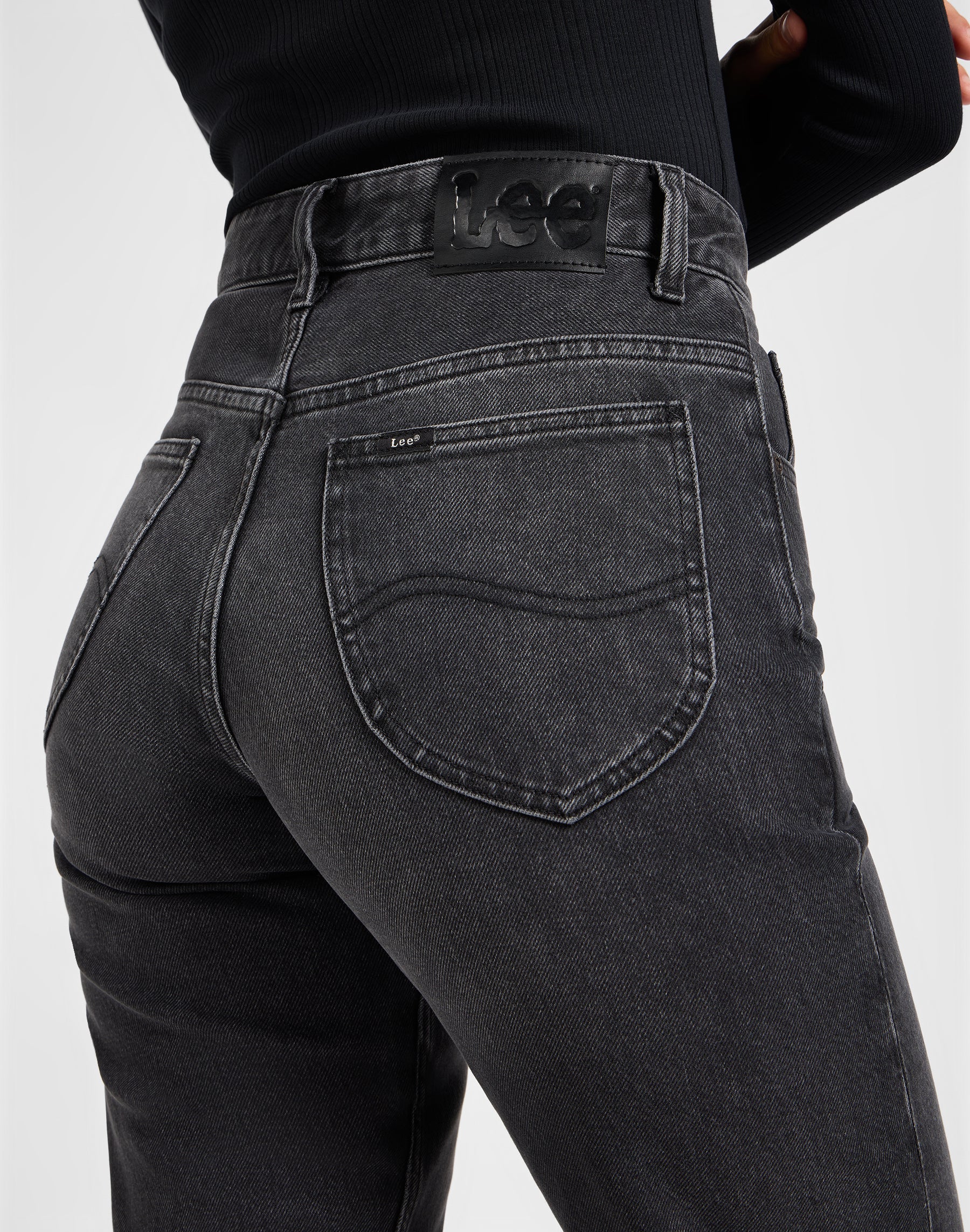 Rider Classic en jeans Charred Black Lee