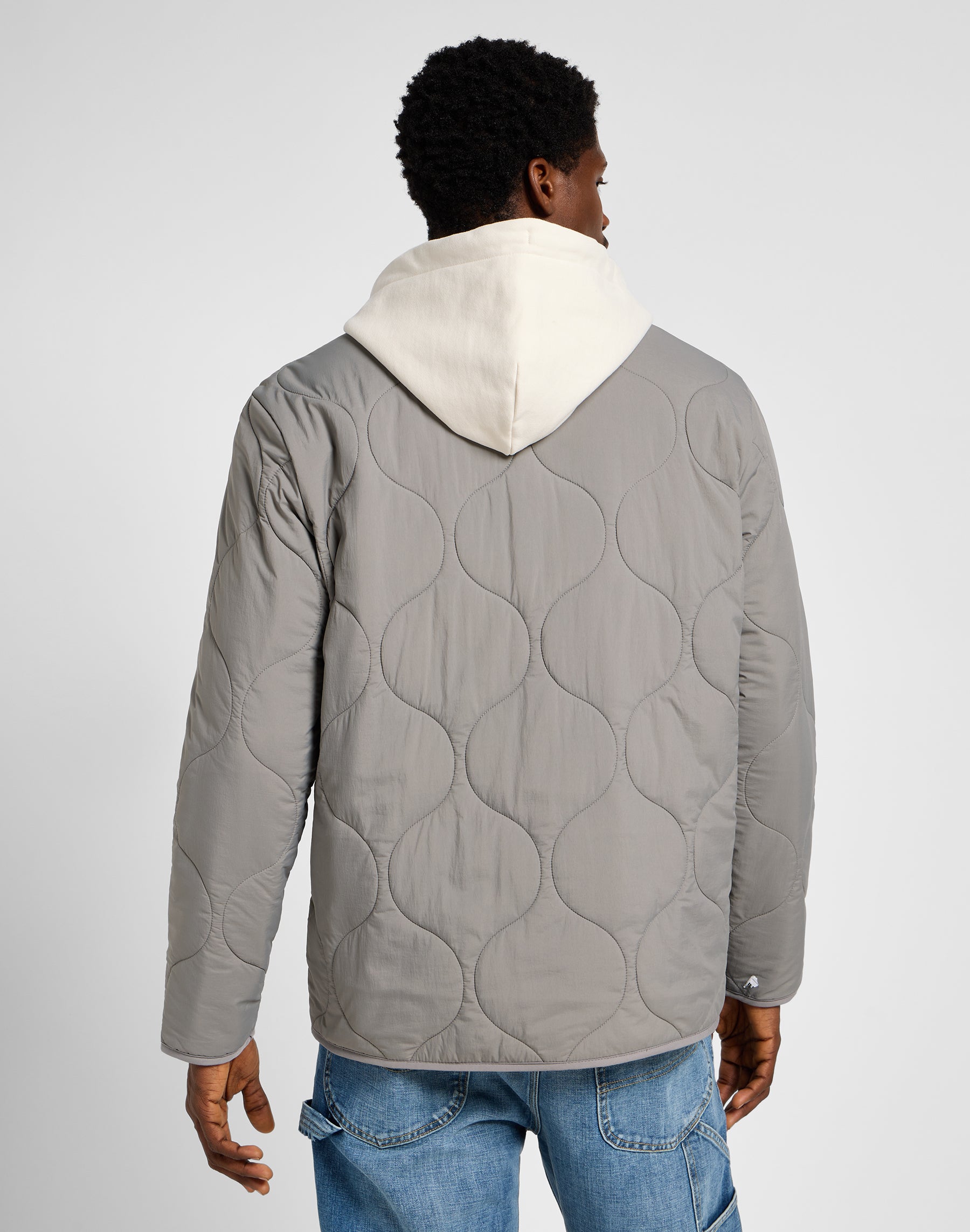 Veste de doublure matelassée en Hd Lee Gray Vestes Lee