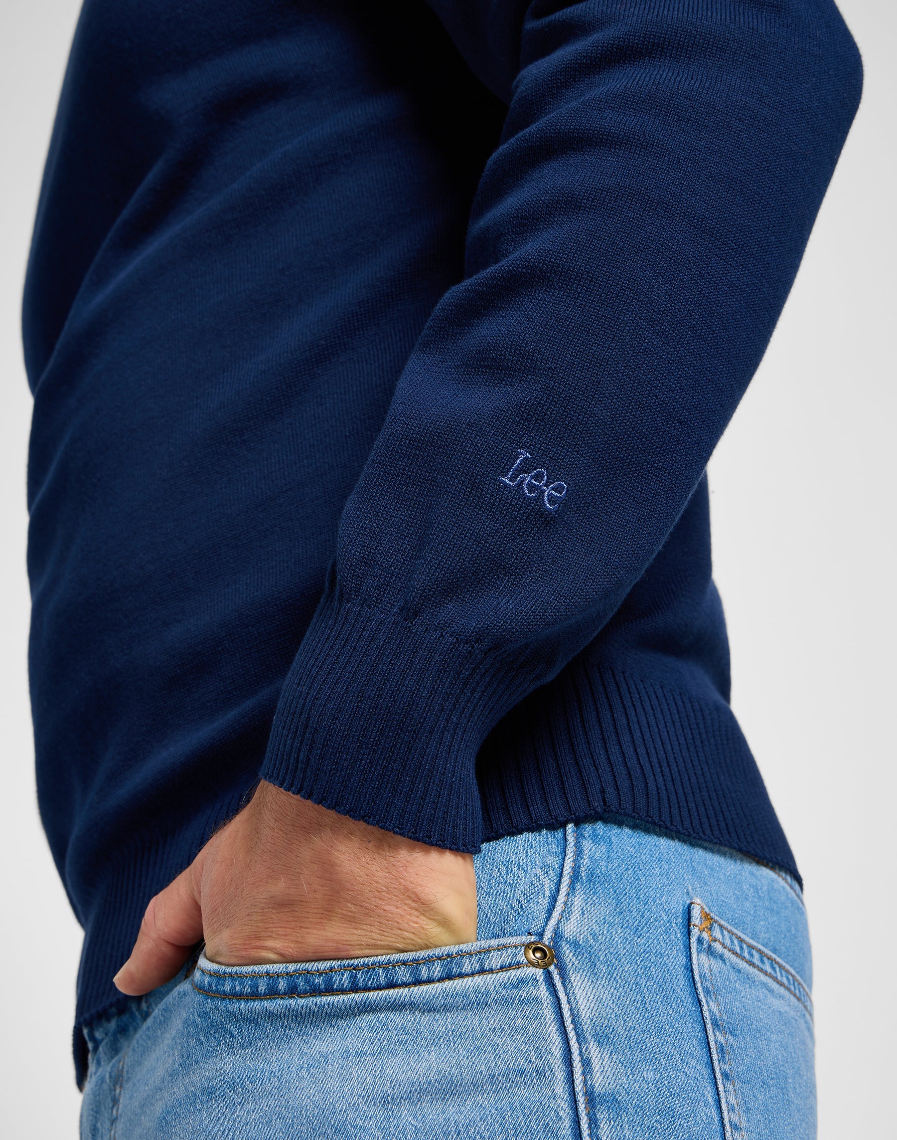 Sweat Clean Raglan en True Navy Sweatshirts Lee