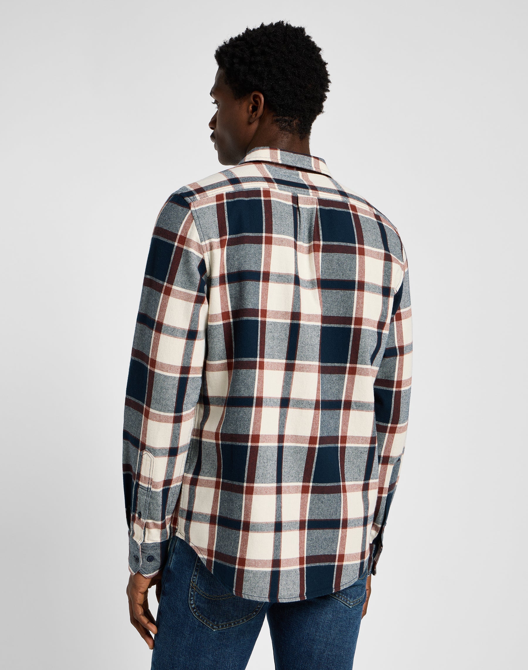 Leesure Shirt in Blue Chemises Lee