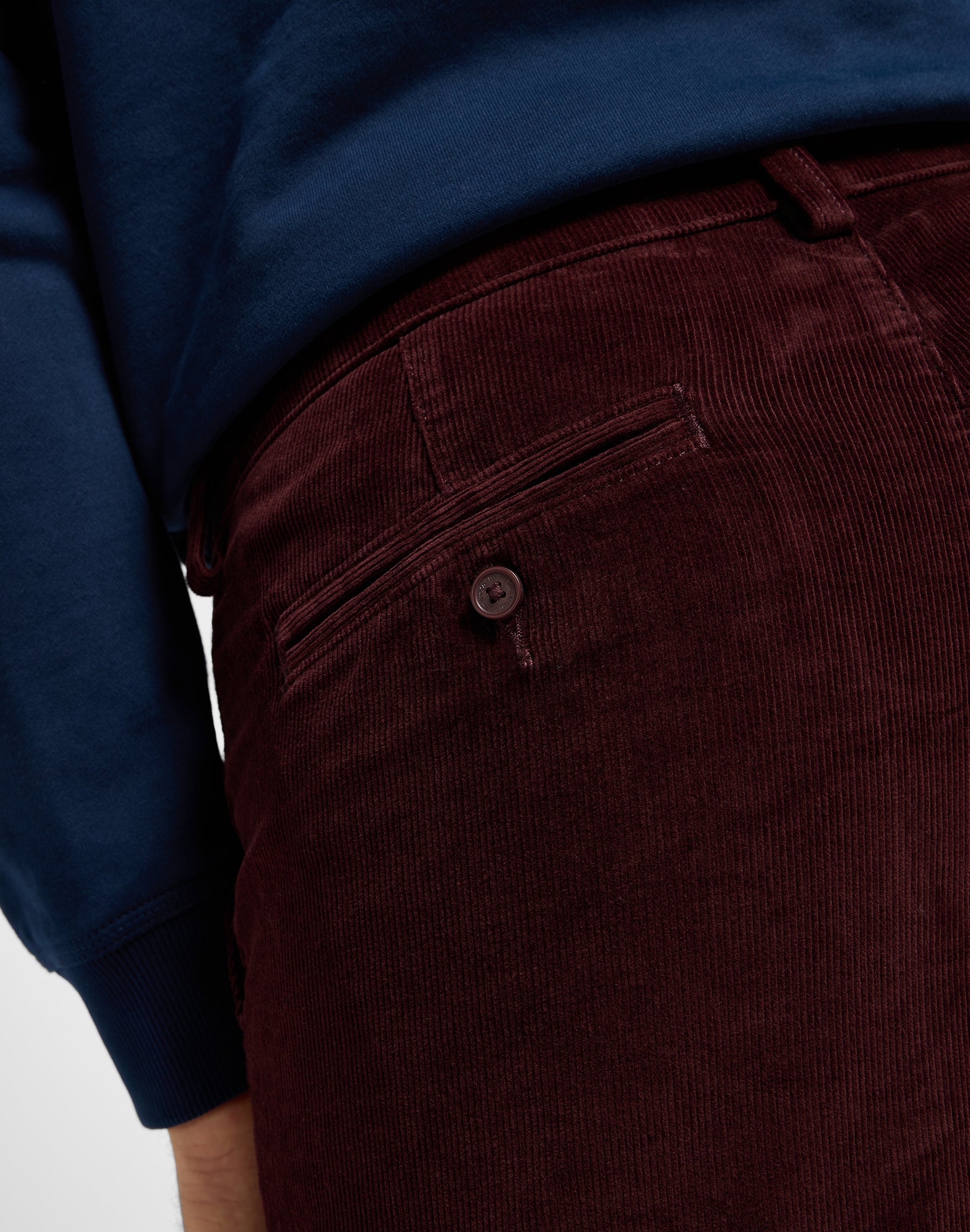 Slim Chino en pantalon Velvet Beet Lee