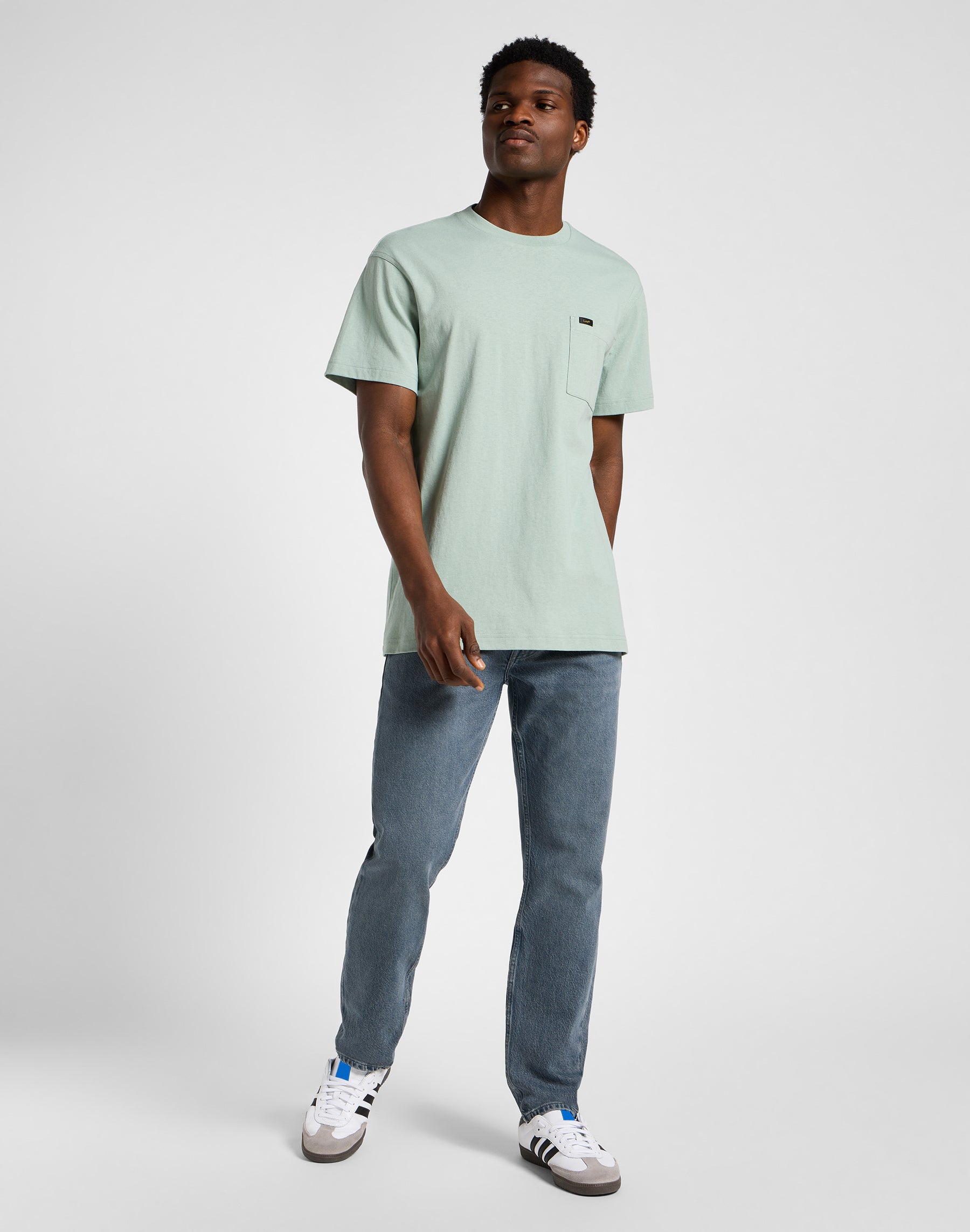 Rider en jeans gris naturel Lee