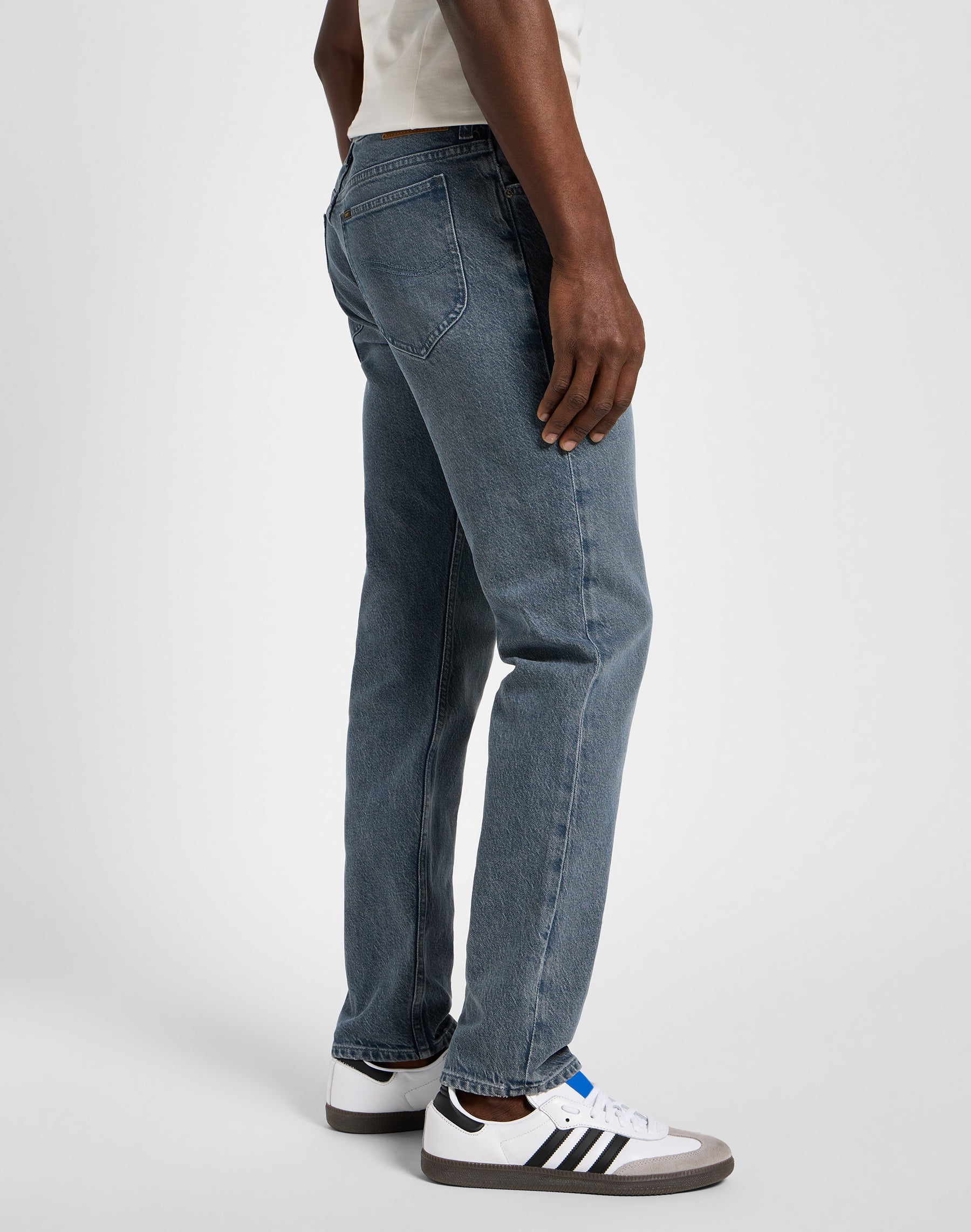 Rider en jeans gris naturel Lee