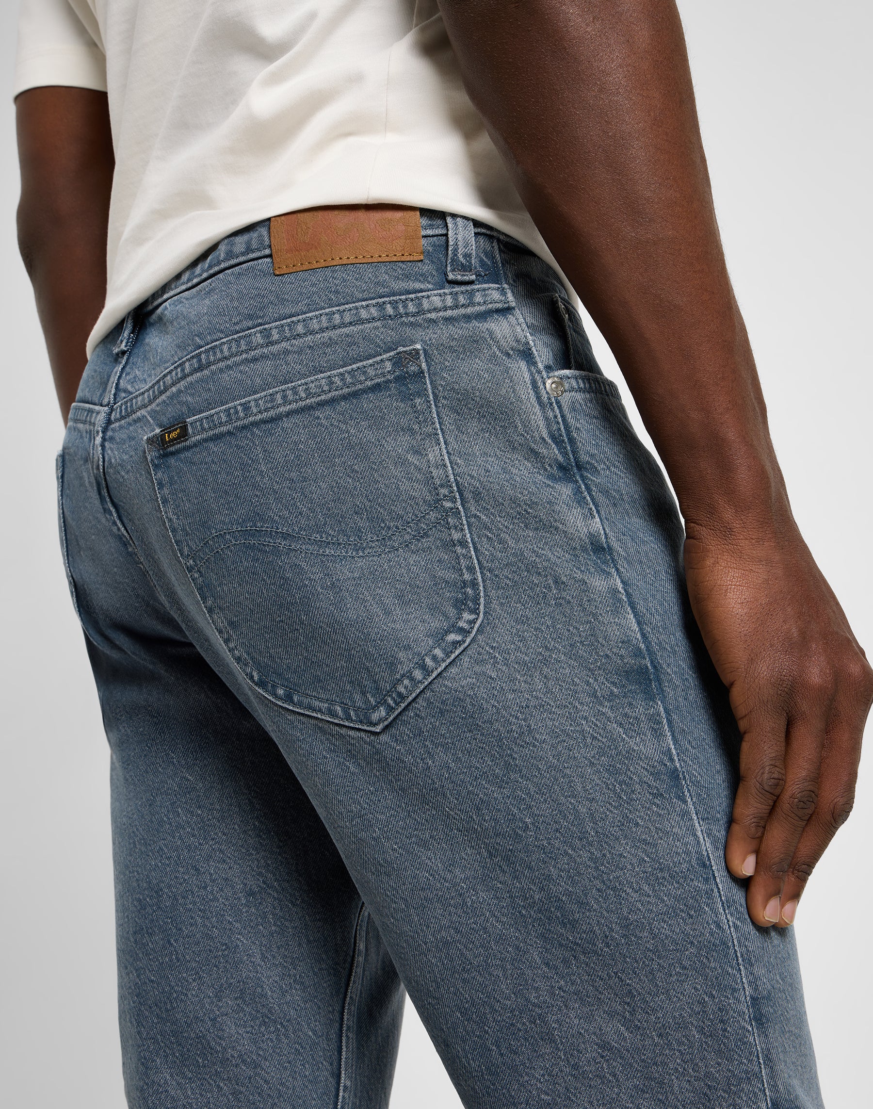 Rider en jeans gris naturel Lee