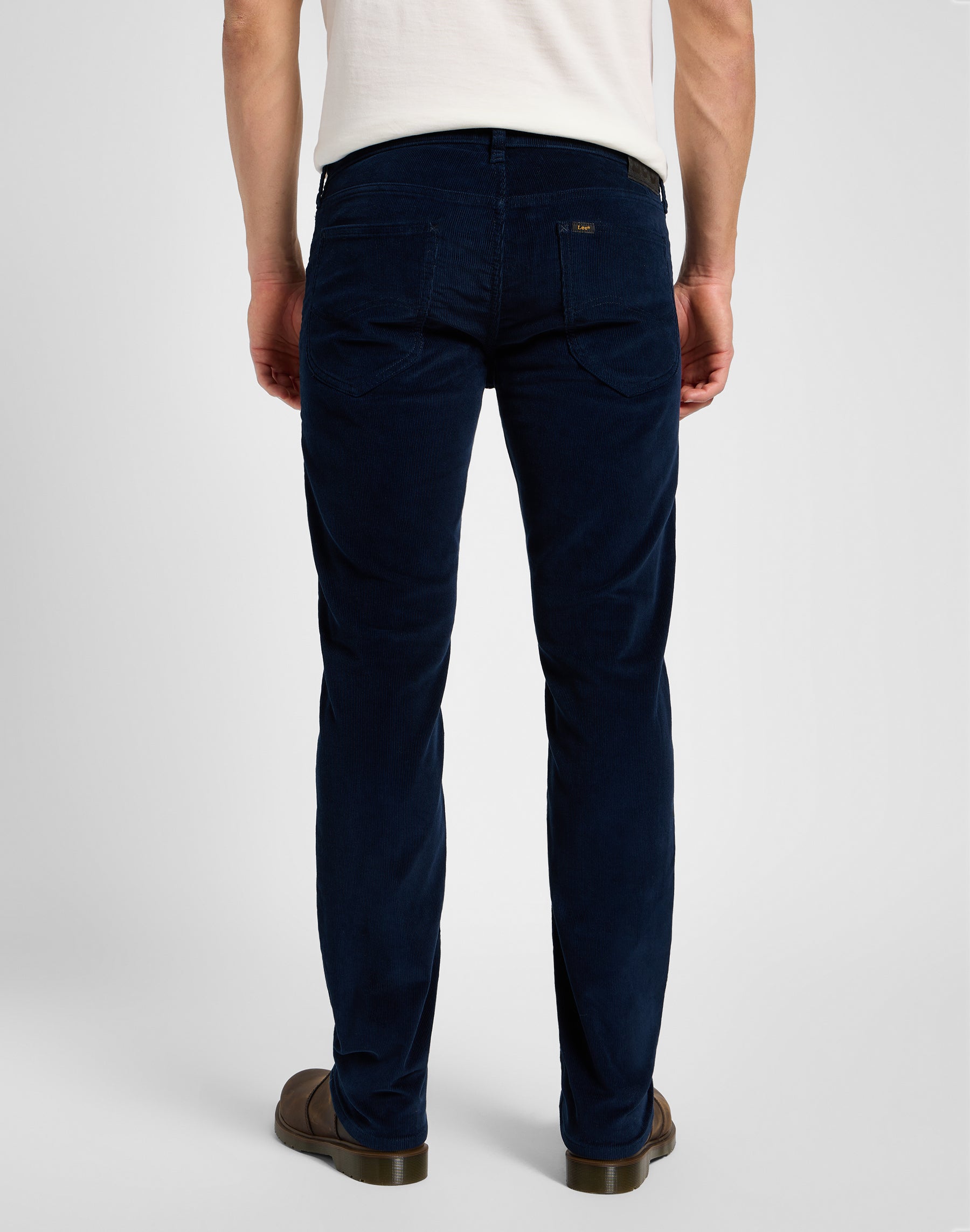 Daren Zip Fly en pantalon Rivet Navy Lee