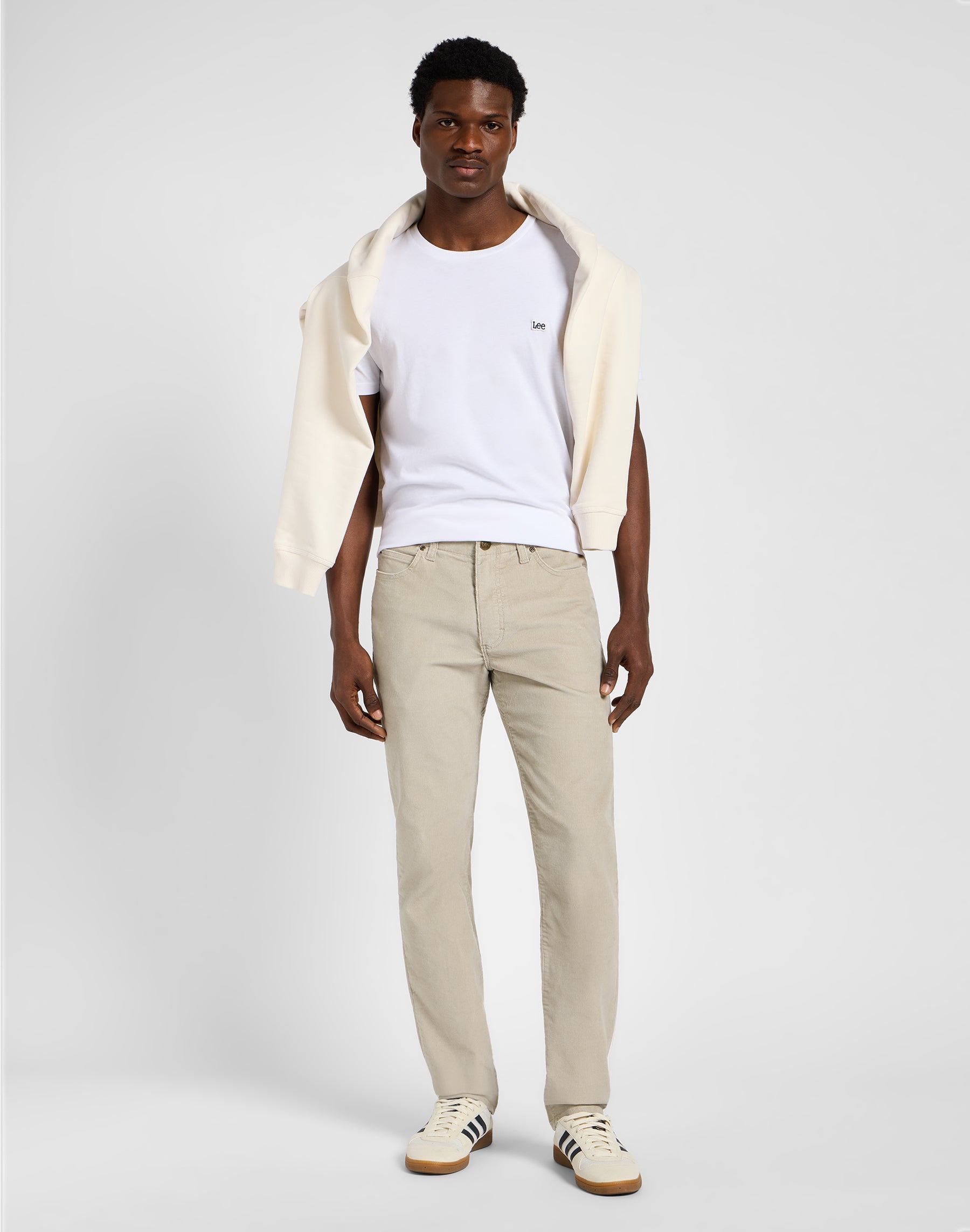 Slim Fit MVP en pantalon Salina Stone Lee