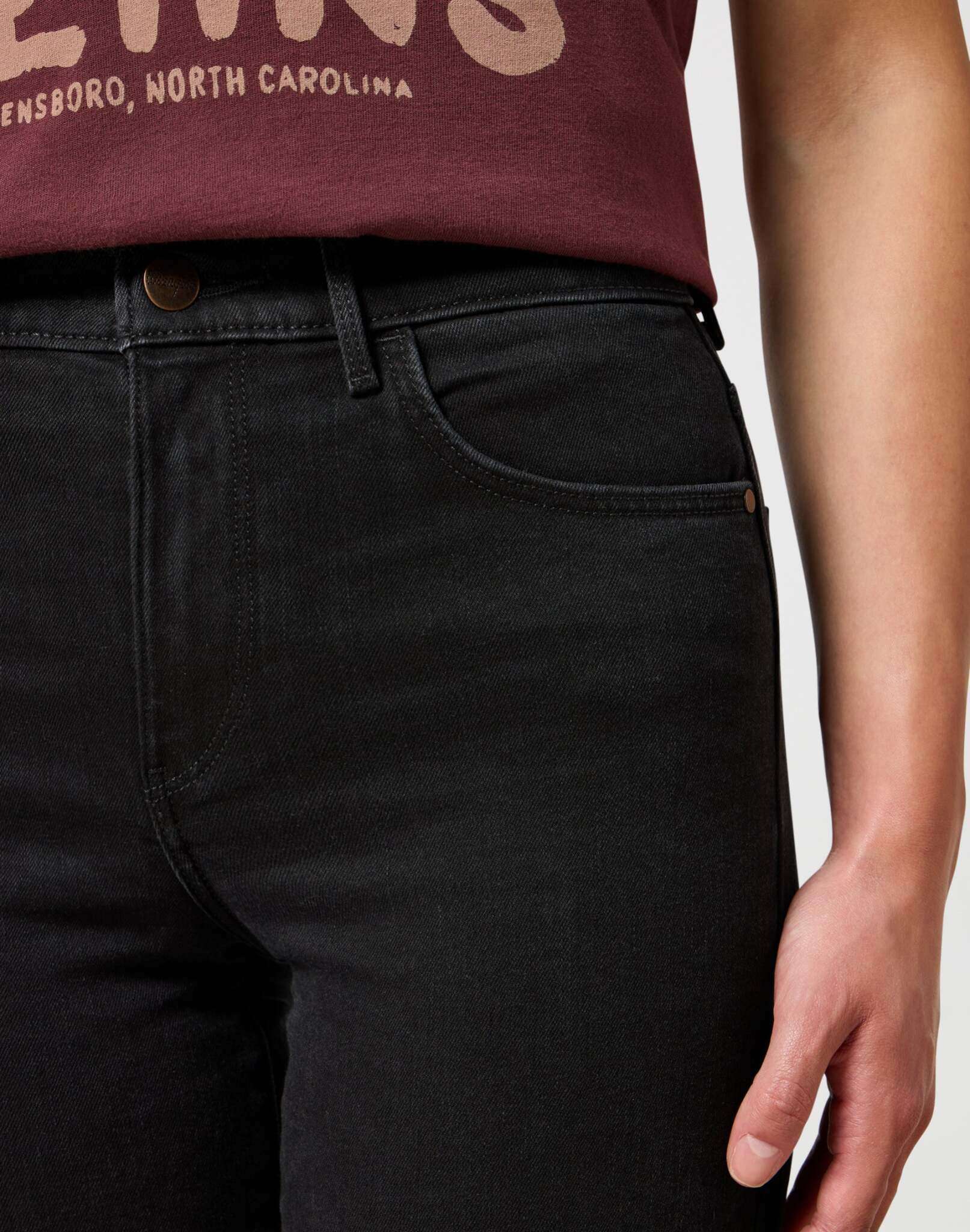 Jeans droit drainpipe Wrangler