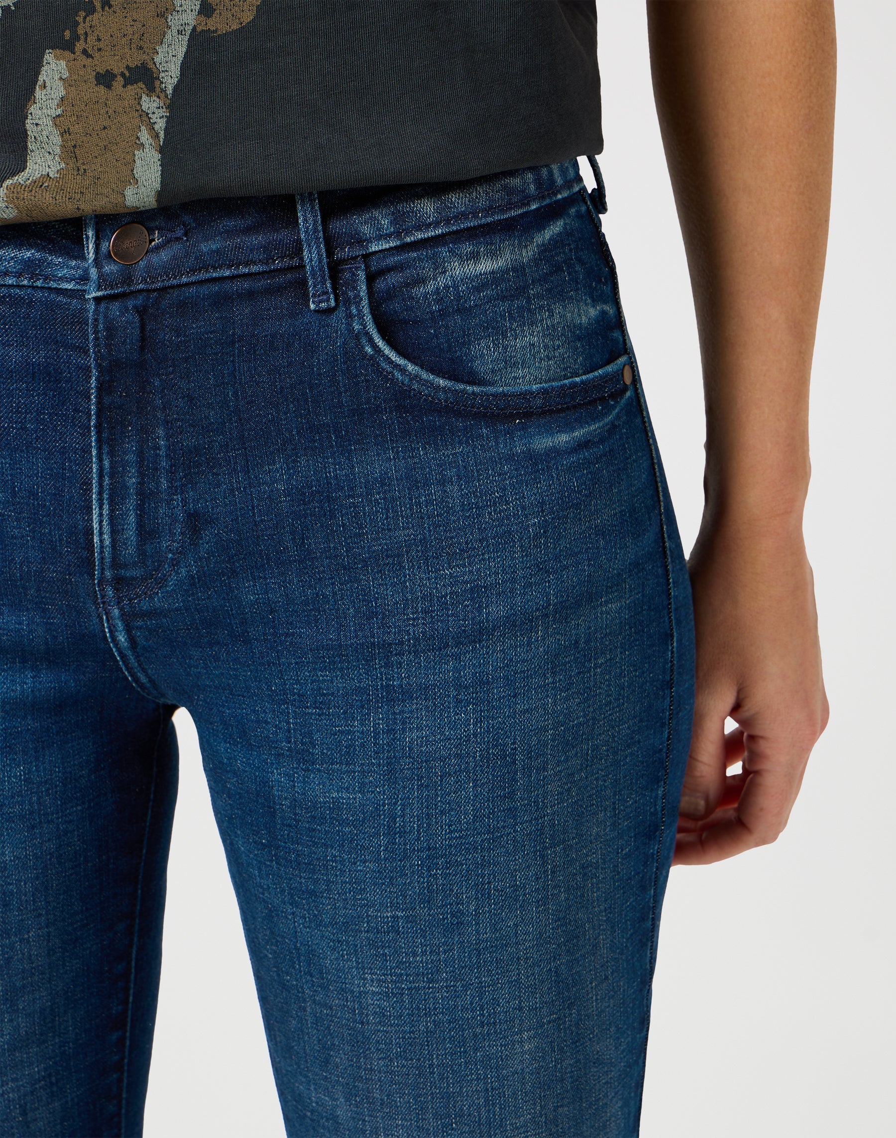 Bootcut en Slate Tint Jeans Wrangler