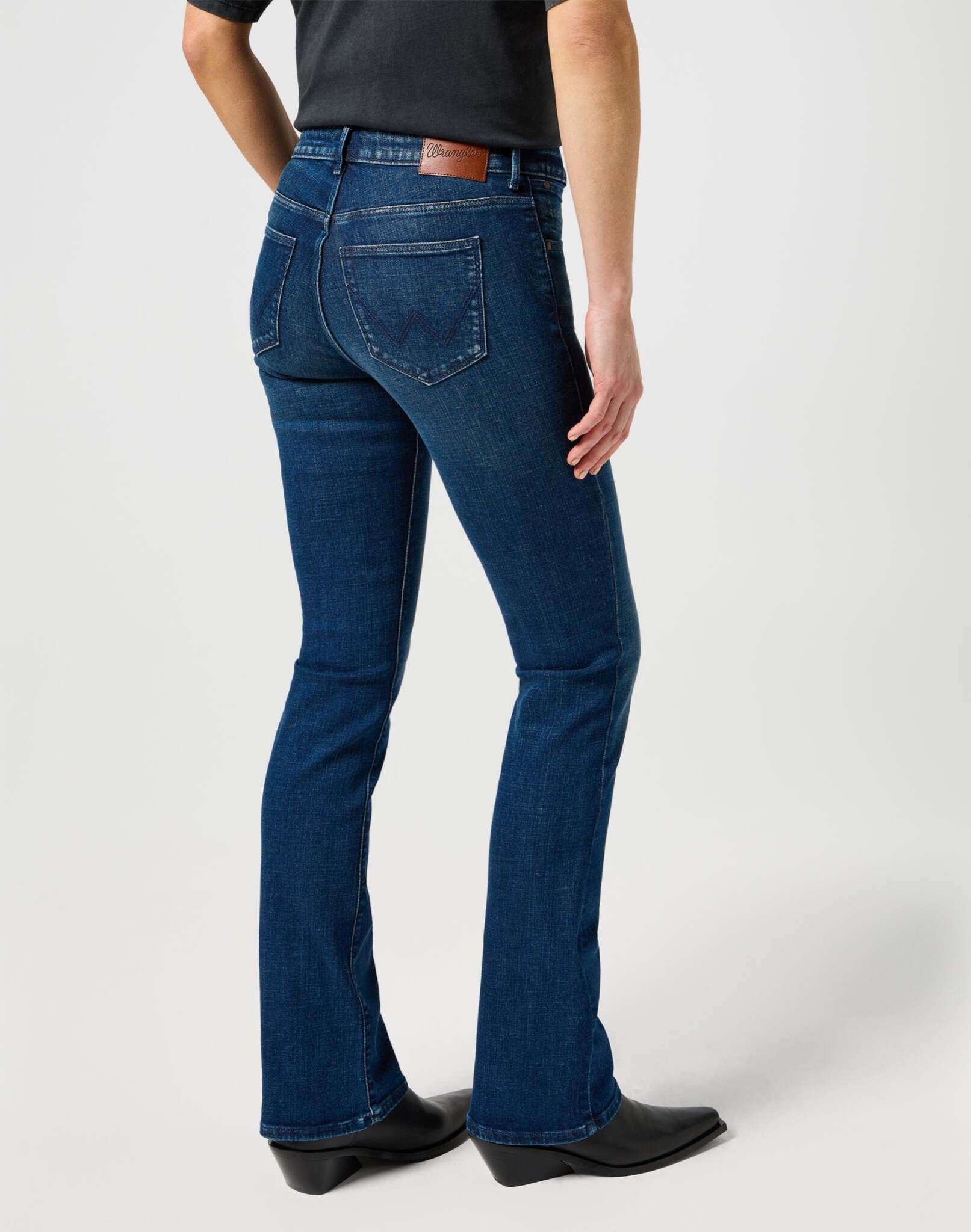 Bootcut en Slate Tint Jeans Wrangler