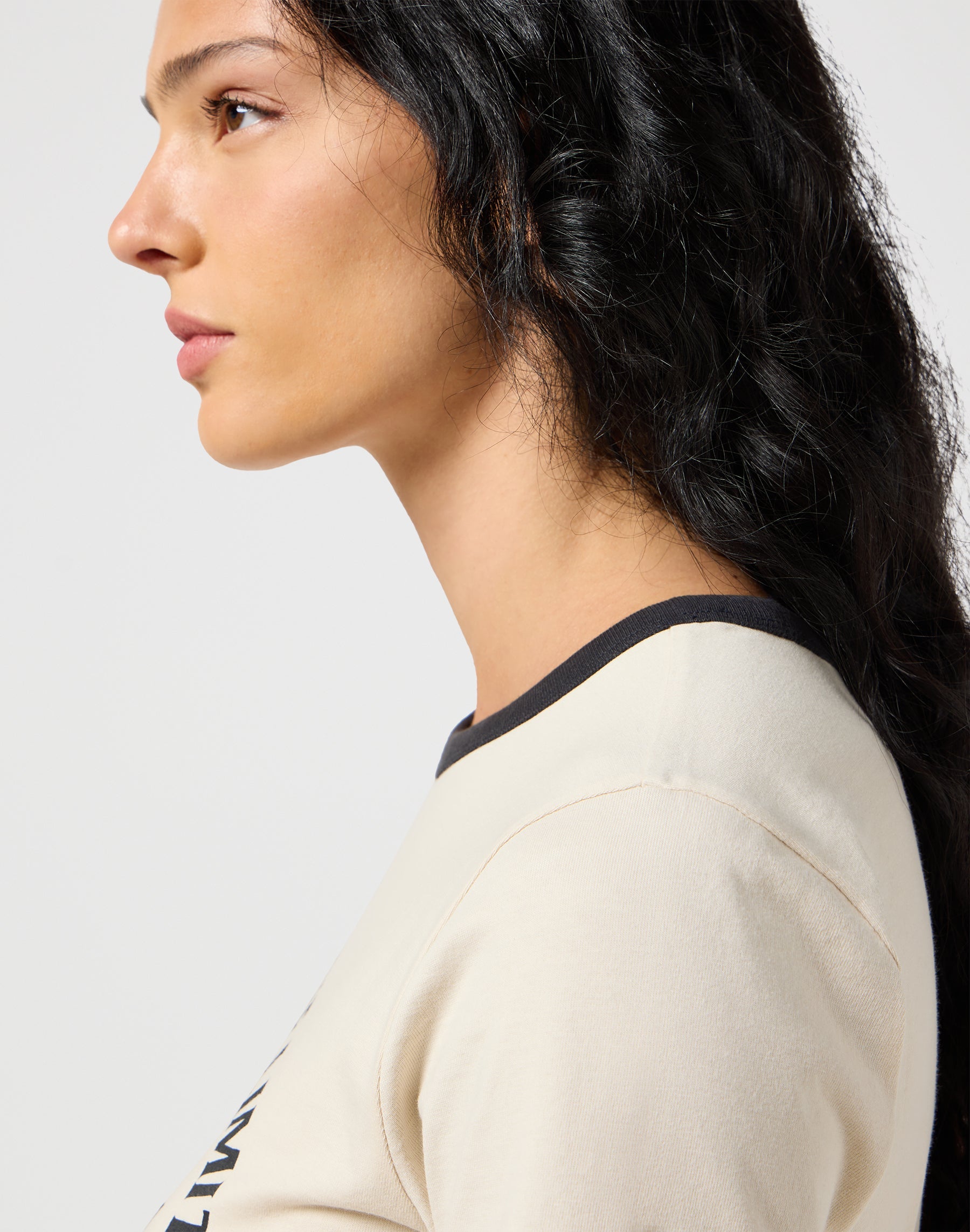 Tee Ringer en blanc vintage T-shirts Wrangler