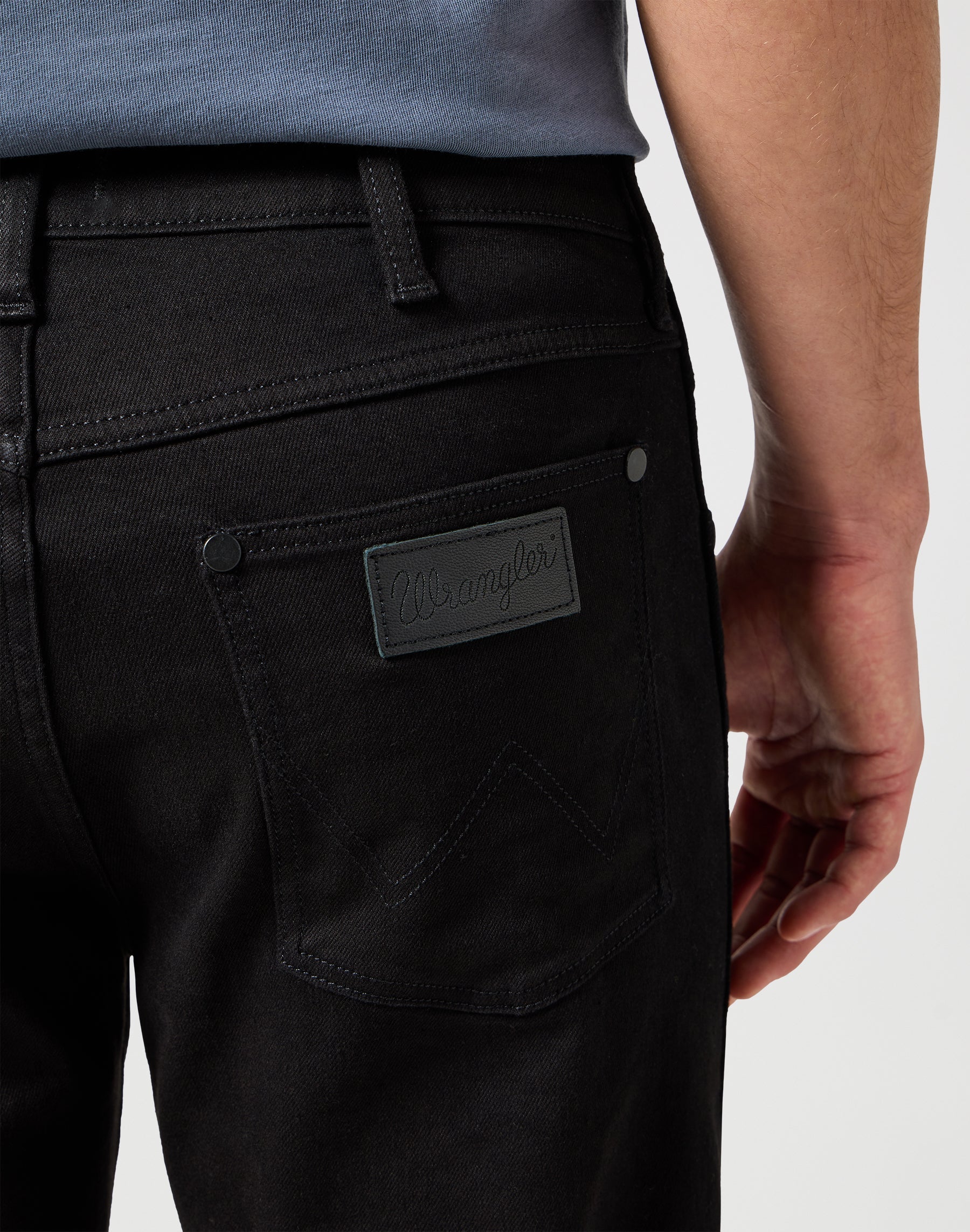 Larston en jeans Deep Ink Wrangler