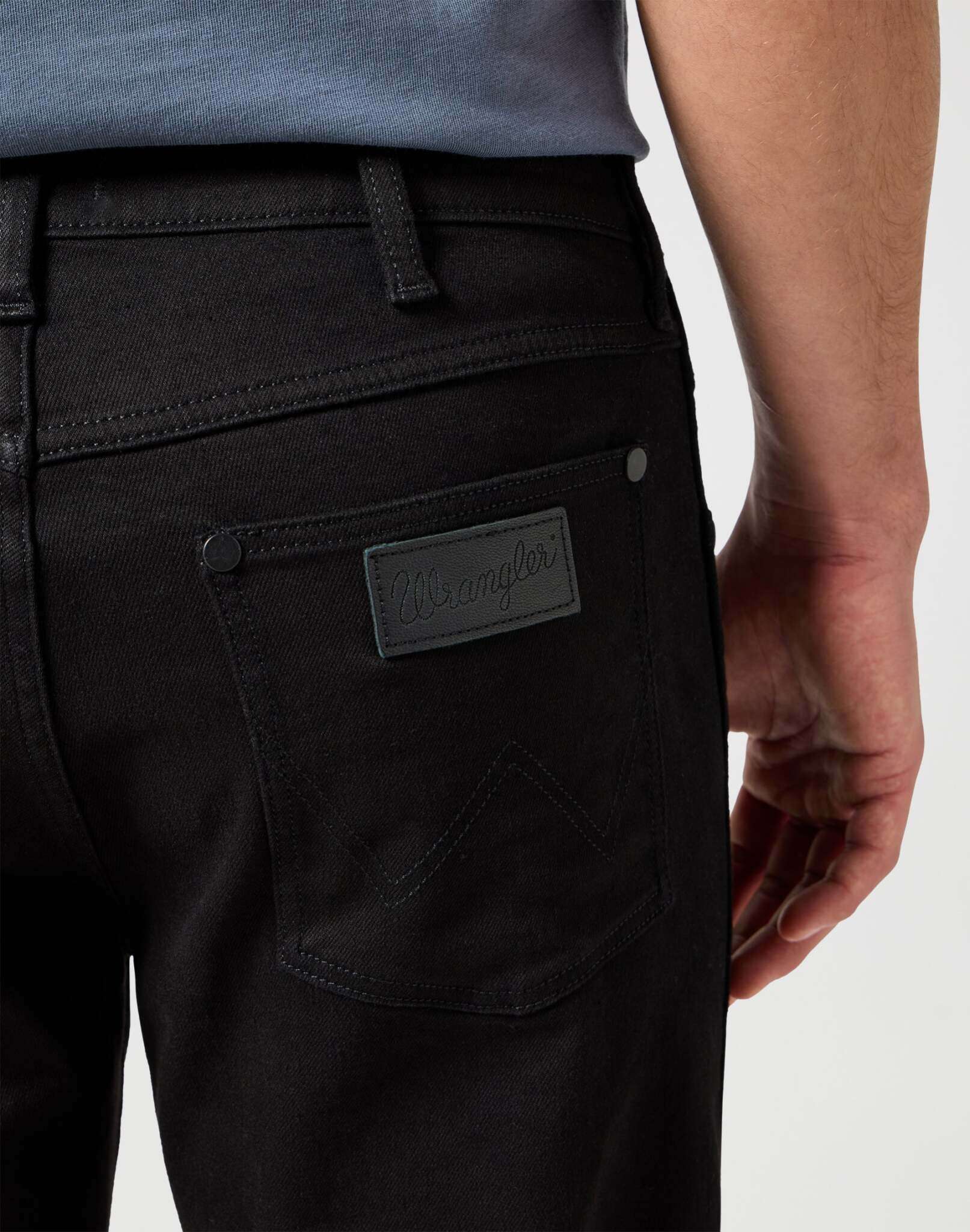 Larston en jeans Deep Ink Wrangler