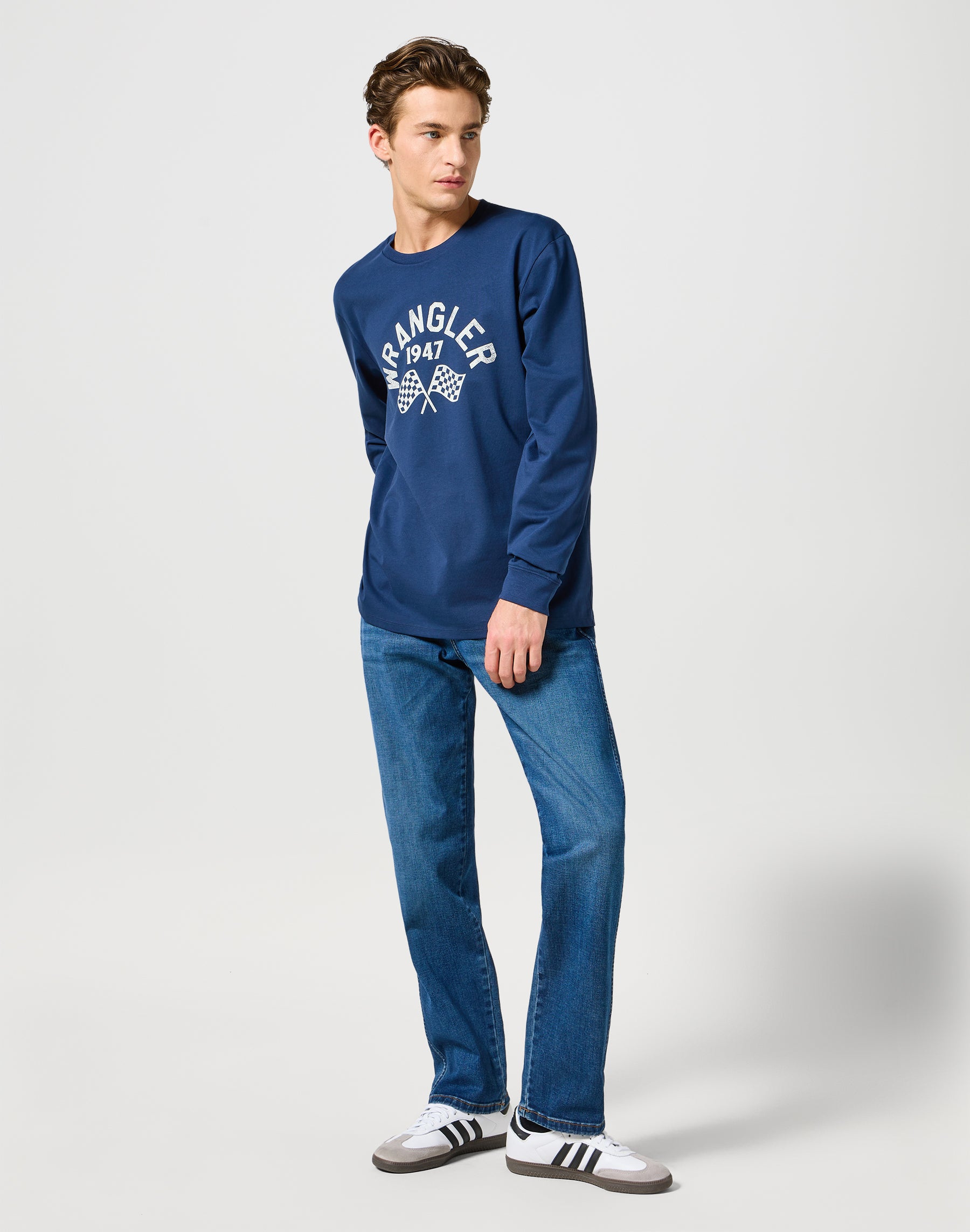 Frontier in Outlaw Indigo Jeans Wrangler