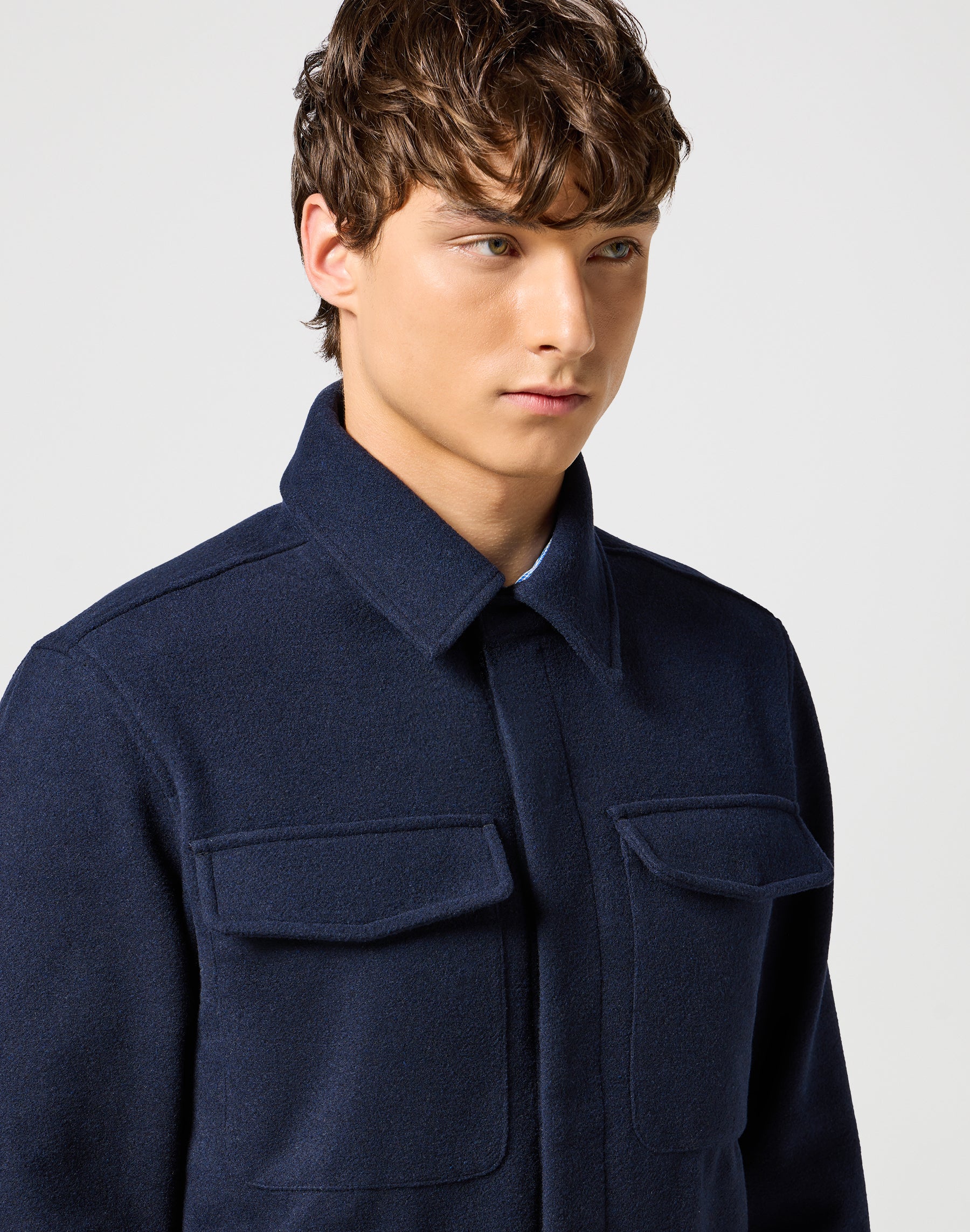 Transitional Jacket in Dark Navy Vestes Wrangler