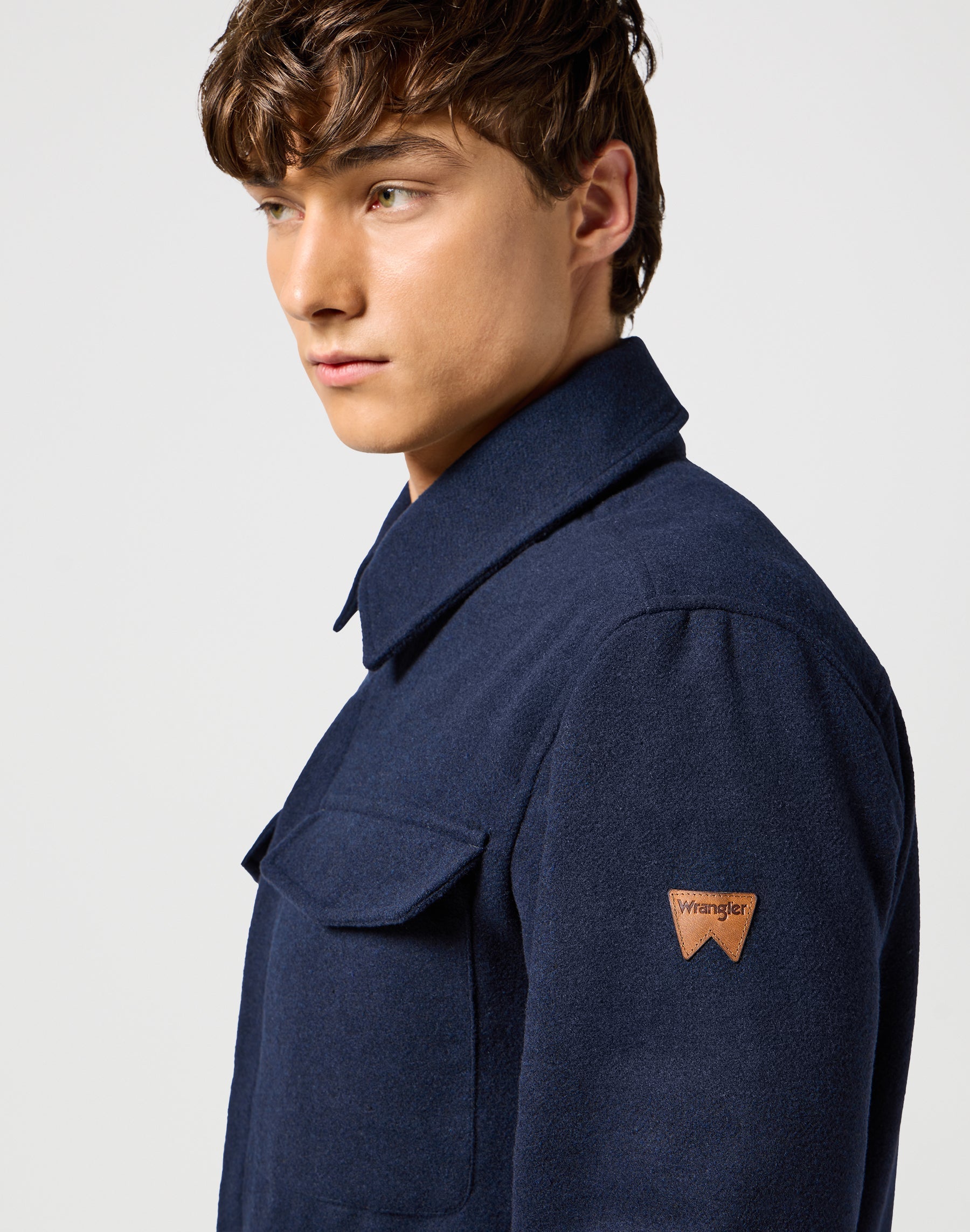 Transitional Jacket in Dark Navy Vestes Wrangler