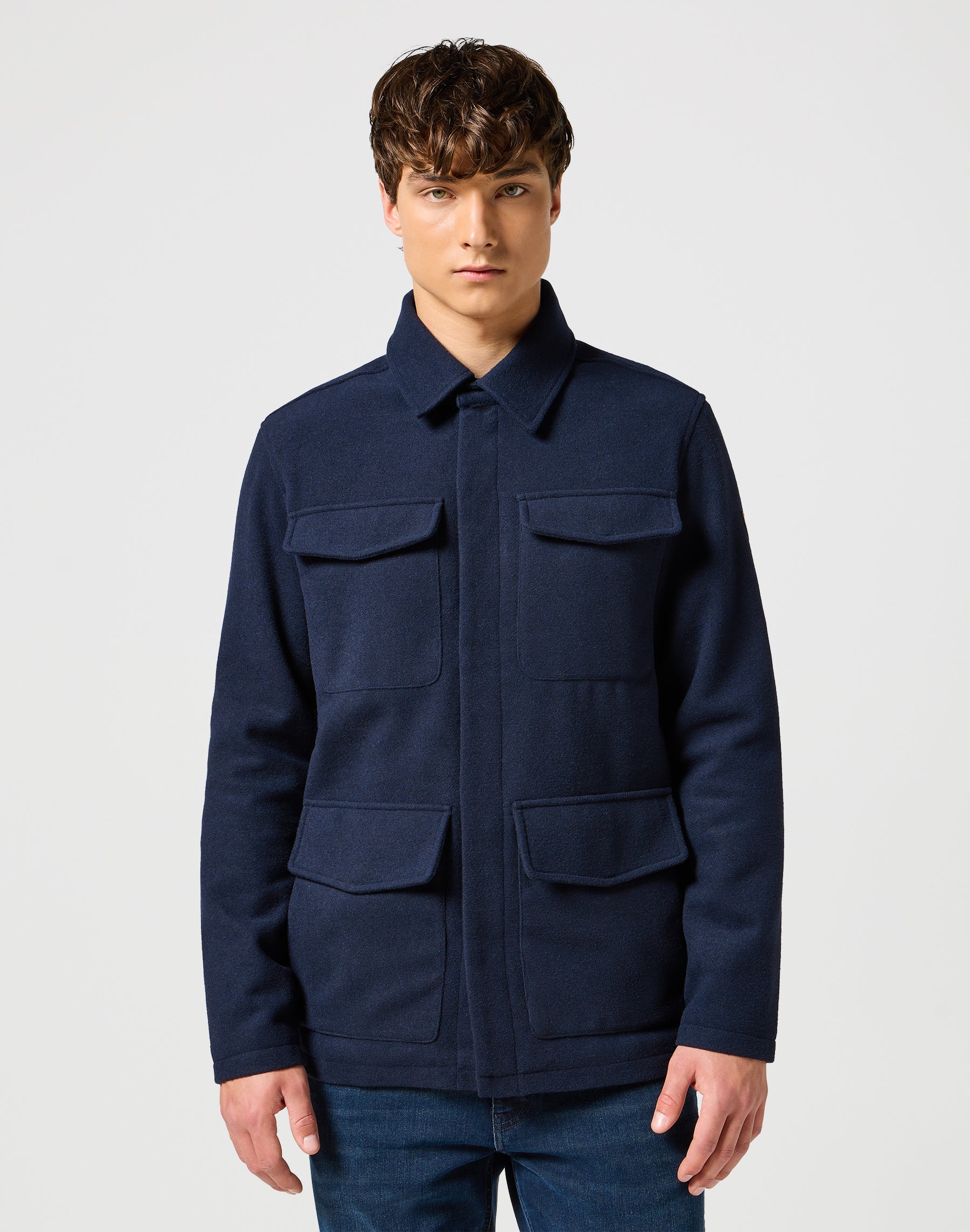 Transitional Jacket in Dark Navy Vestes Wrangler
