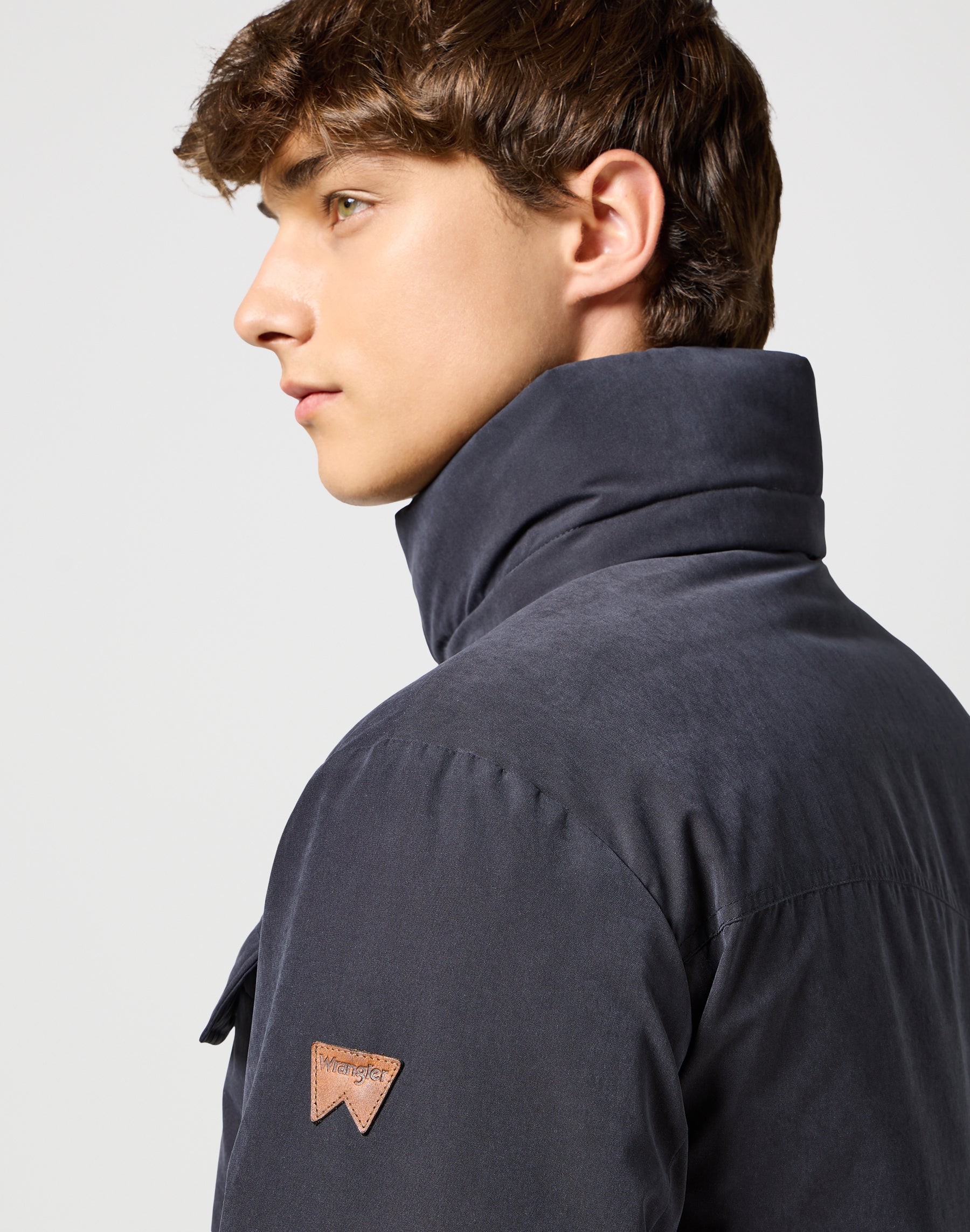 Winter Jacket in Black Vestes Wrangler