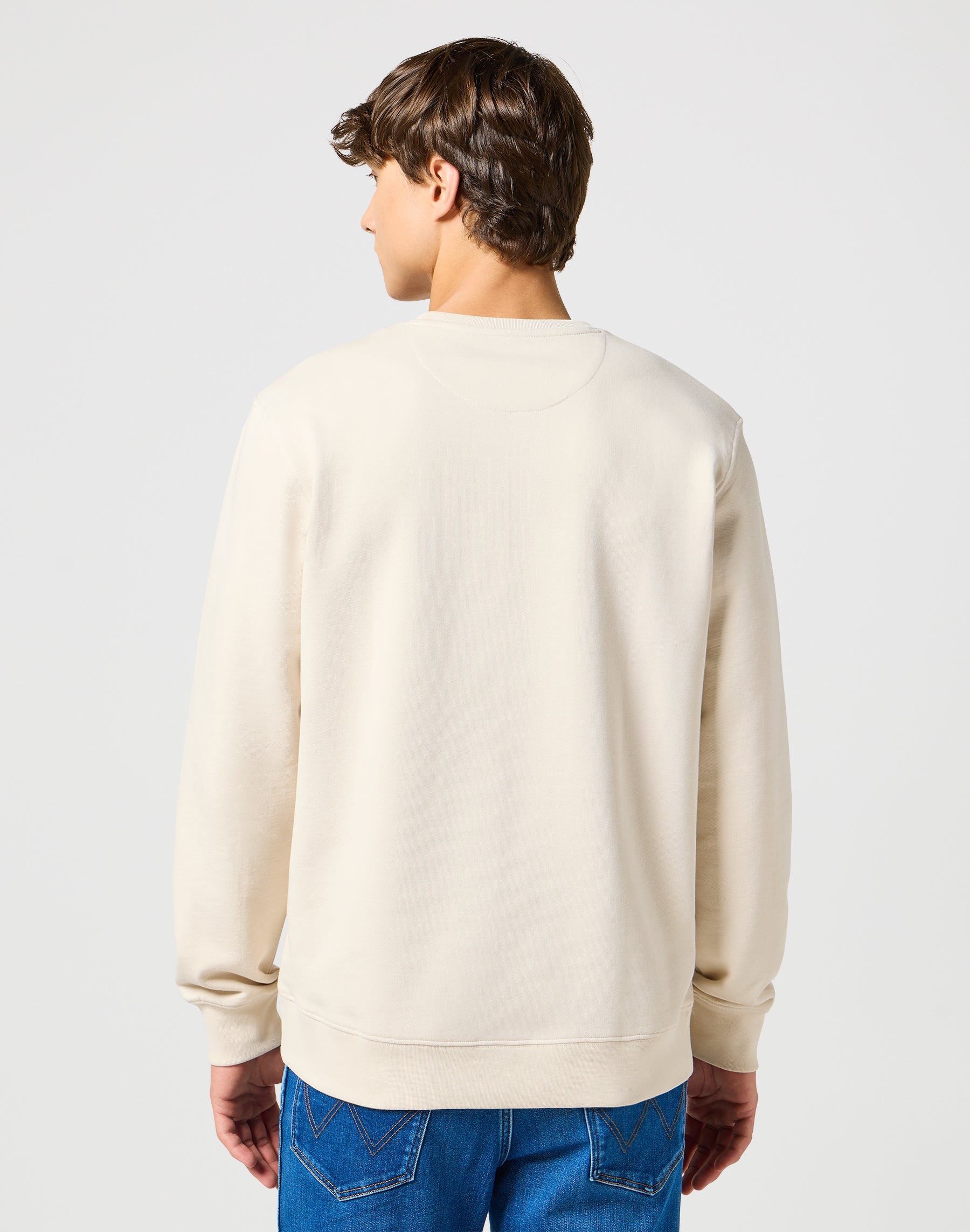 Sweatshirt ras du cou vintage blanc Sweatshirts Wrangler