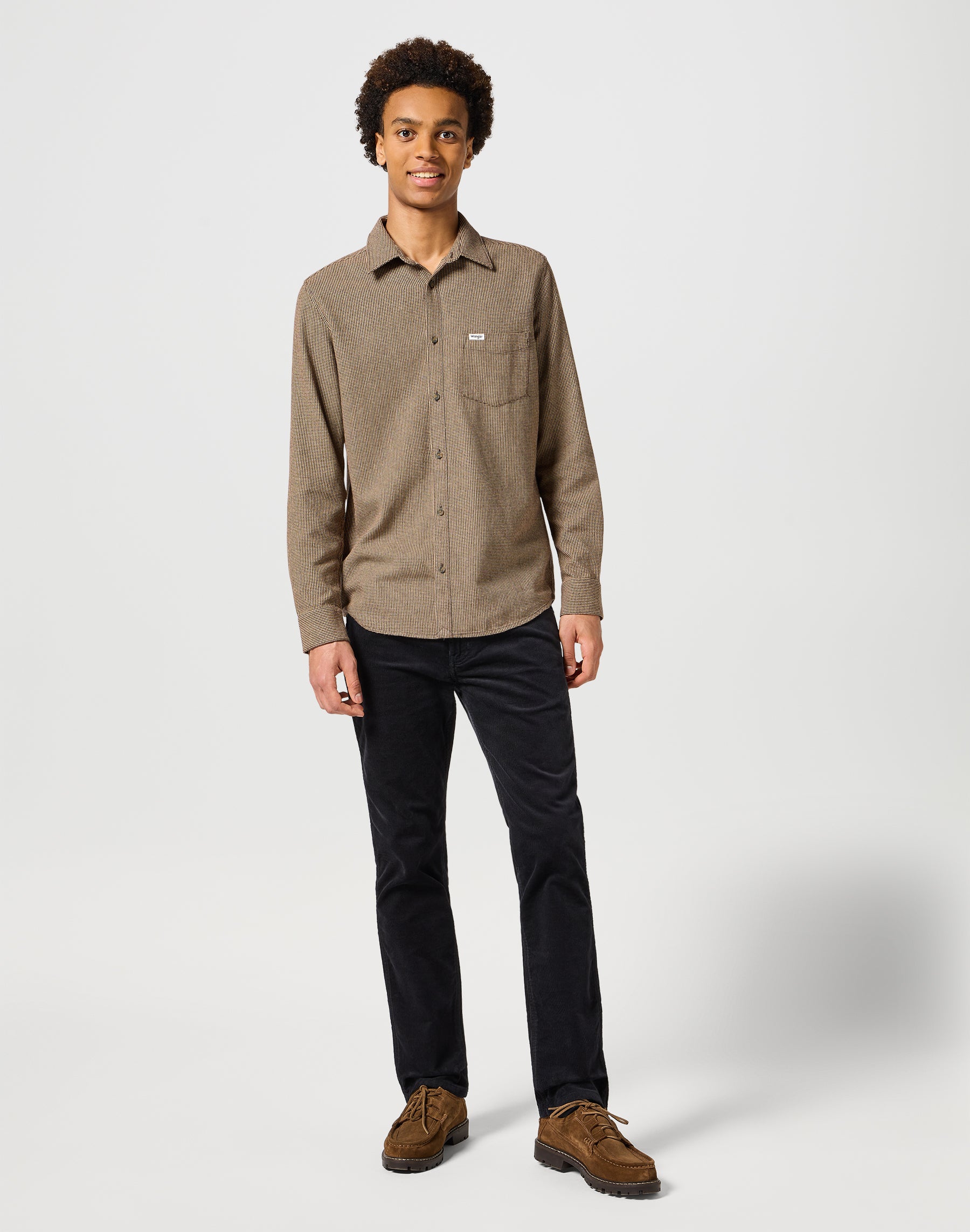 Greensboro in Black Pantalon Wrangler