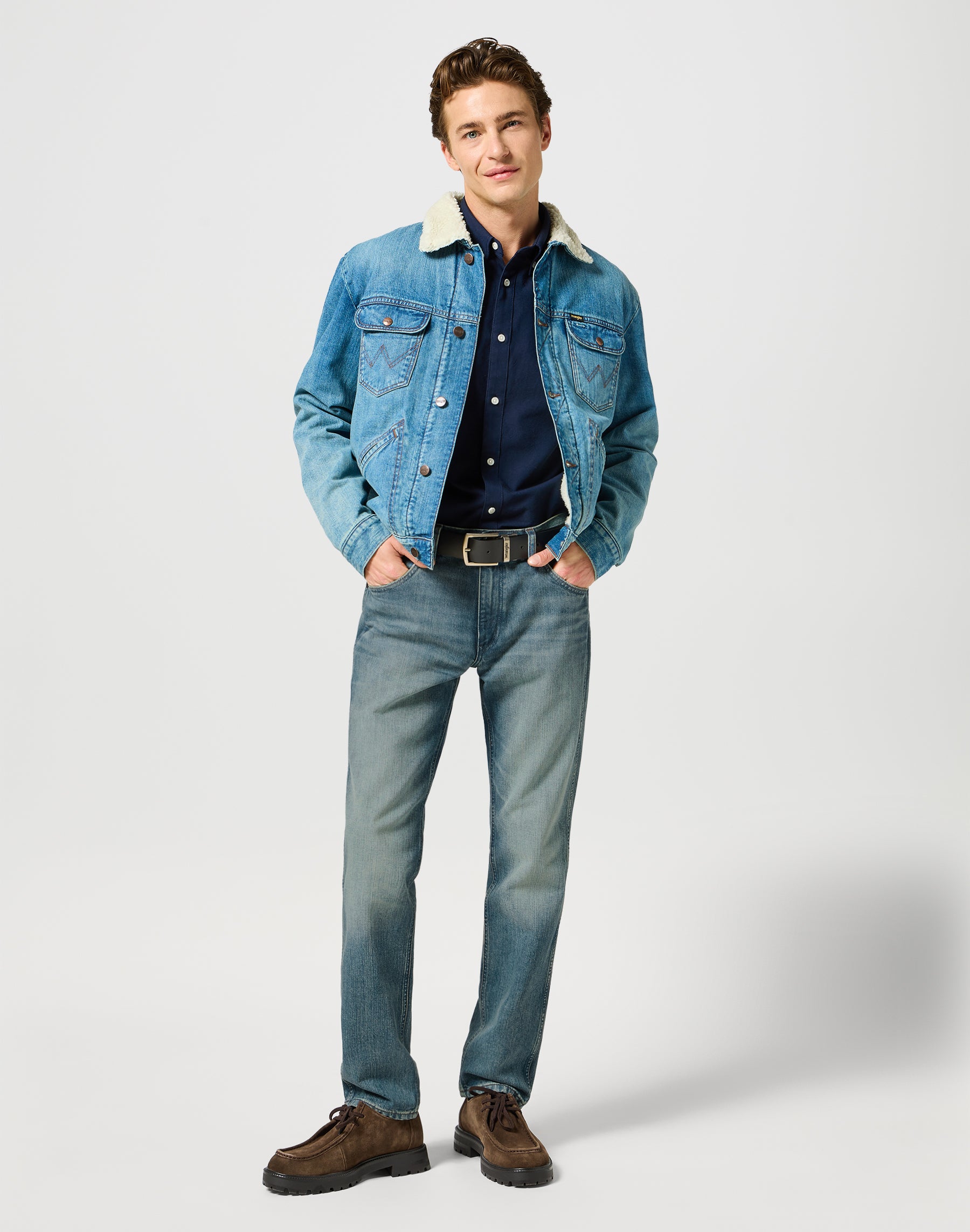 Greensboro en jeans Sage Wash Wrangler