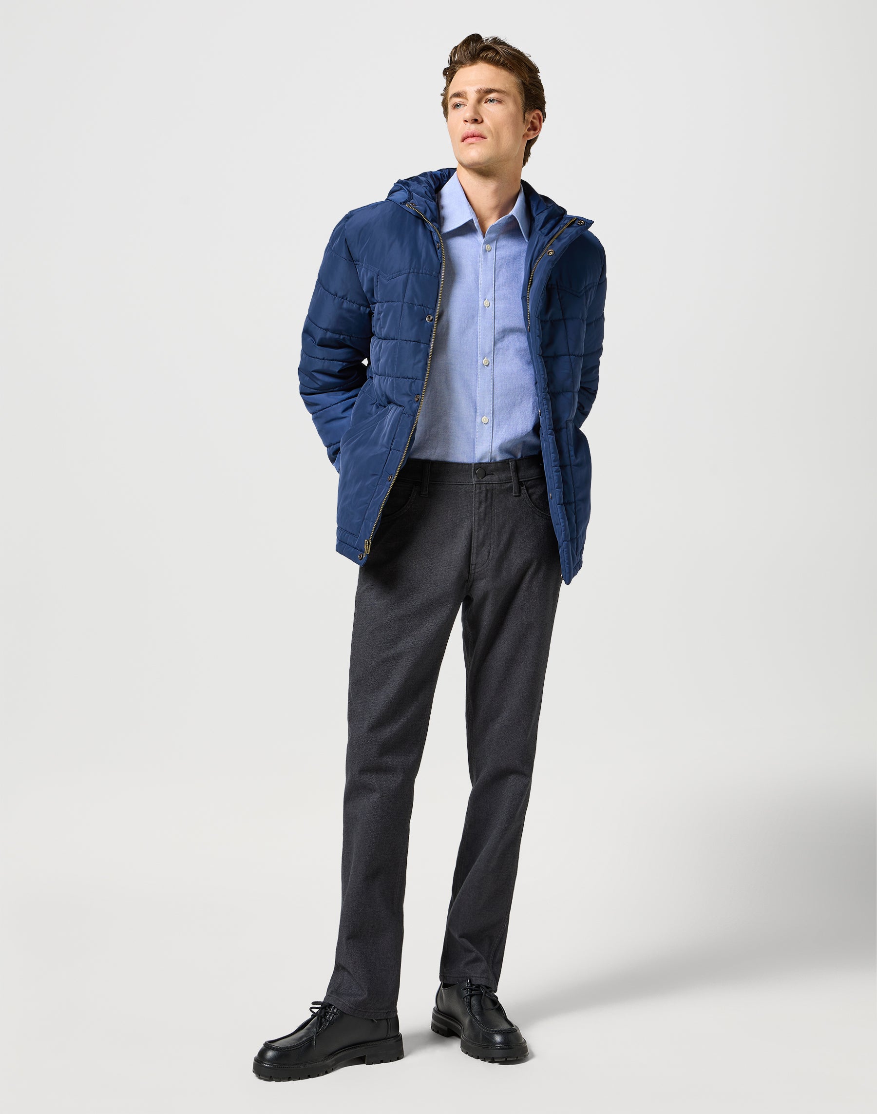 Greensboro in Charcoal Pantalon Wrangler