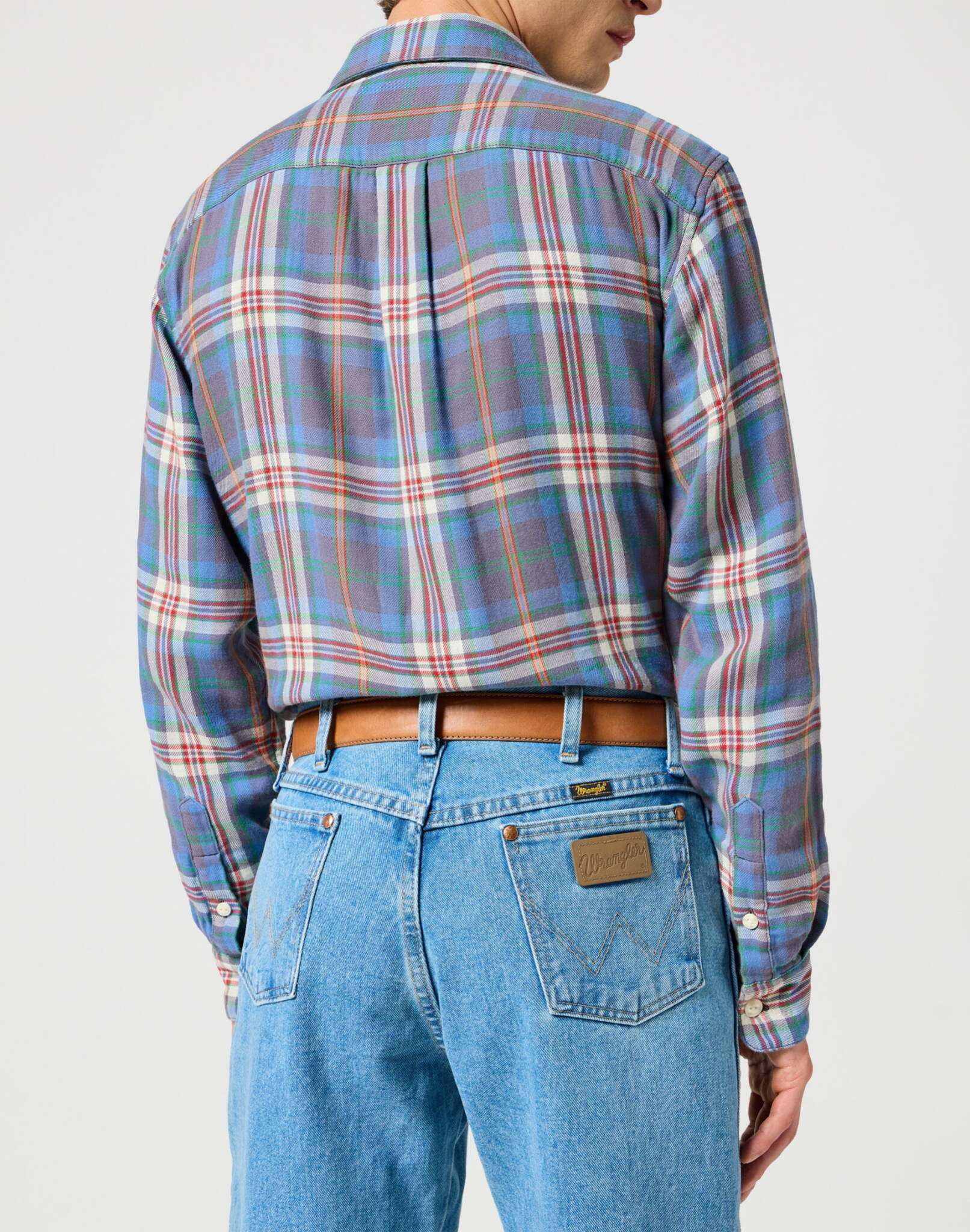 Bombato Belt in Dark Cognac Ceinture Wrangler