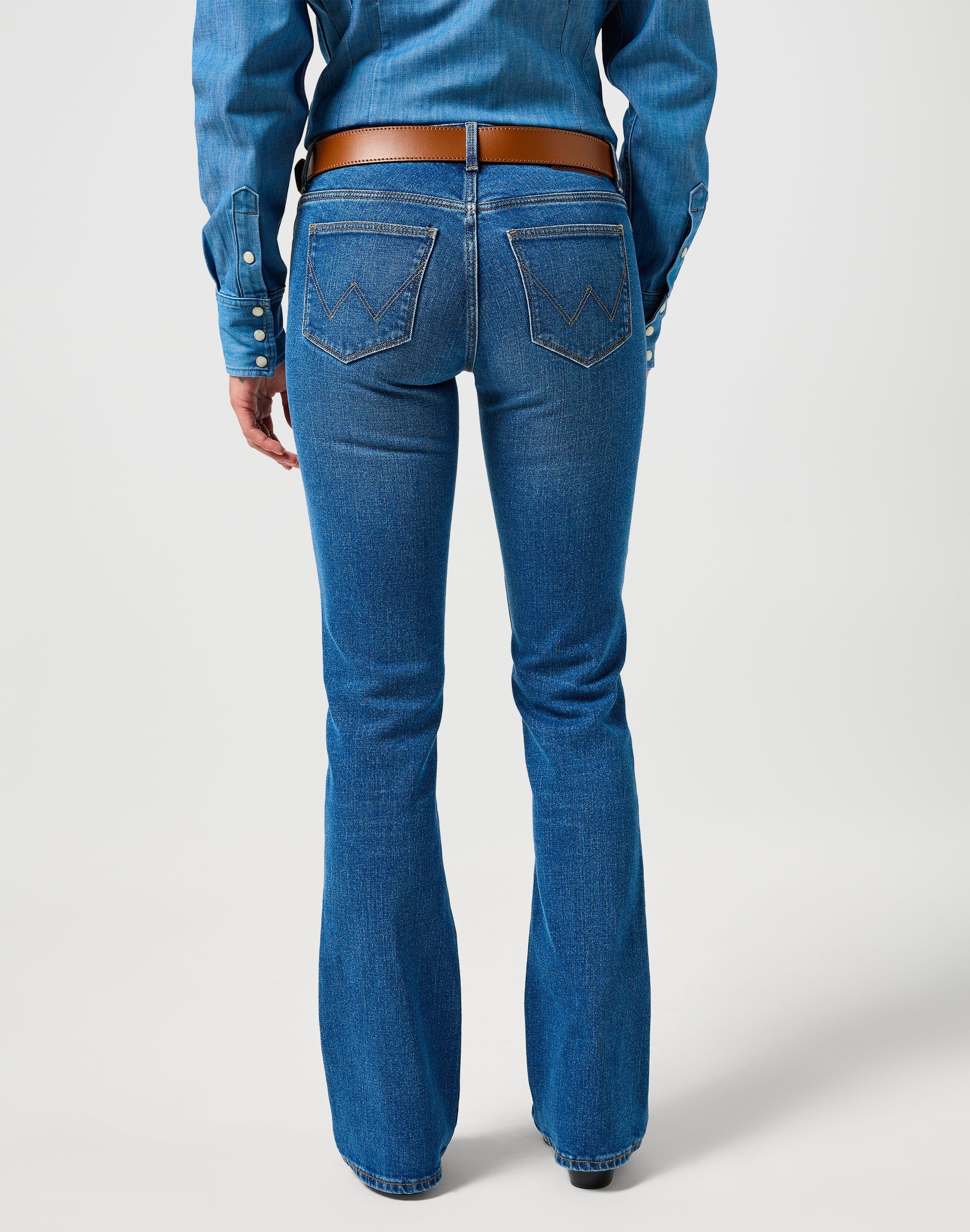 Big Buckle Belt in Cognac Ceinture Wrangler