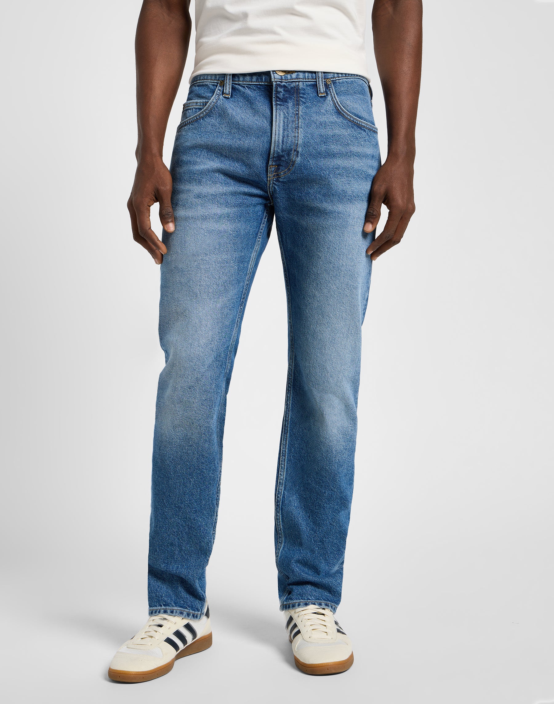 Rider en jeans Groundwater Lee