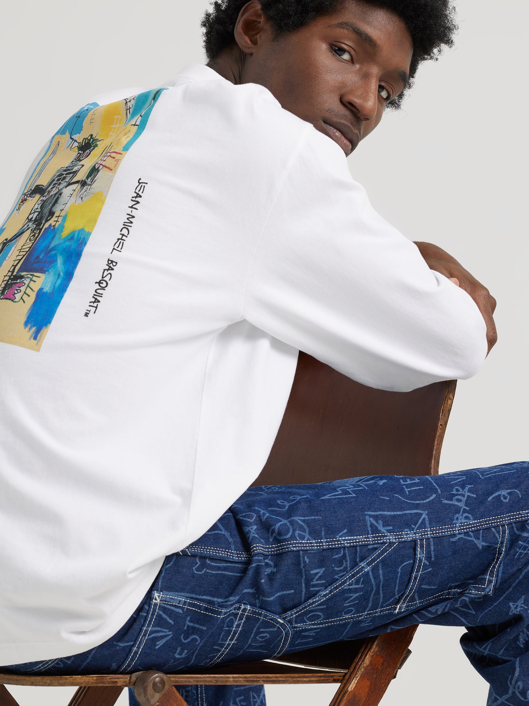 Jeans imprimés JMB dans Dark Shade Jeans Lee