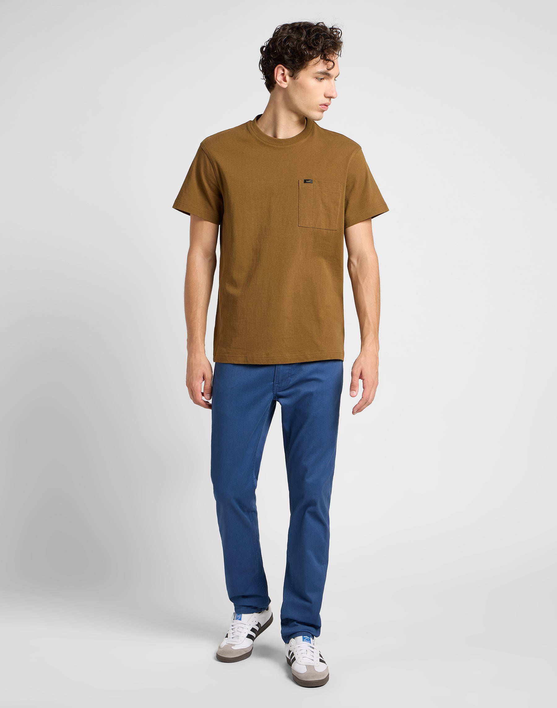 Daren Zip Fly en pantalon bleu marine Lee