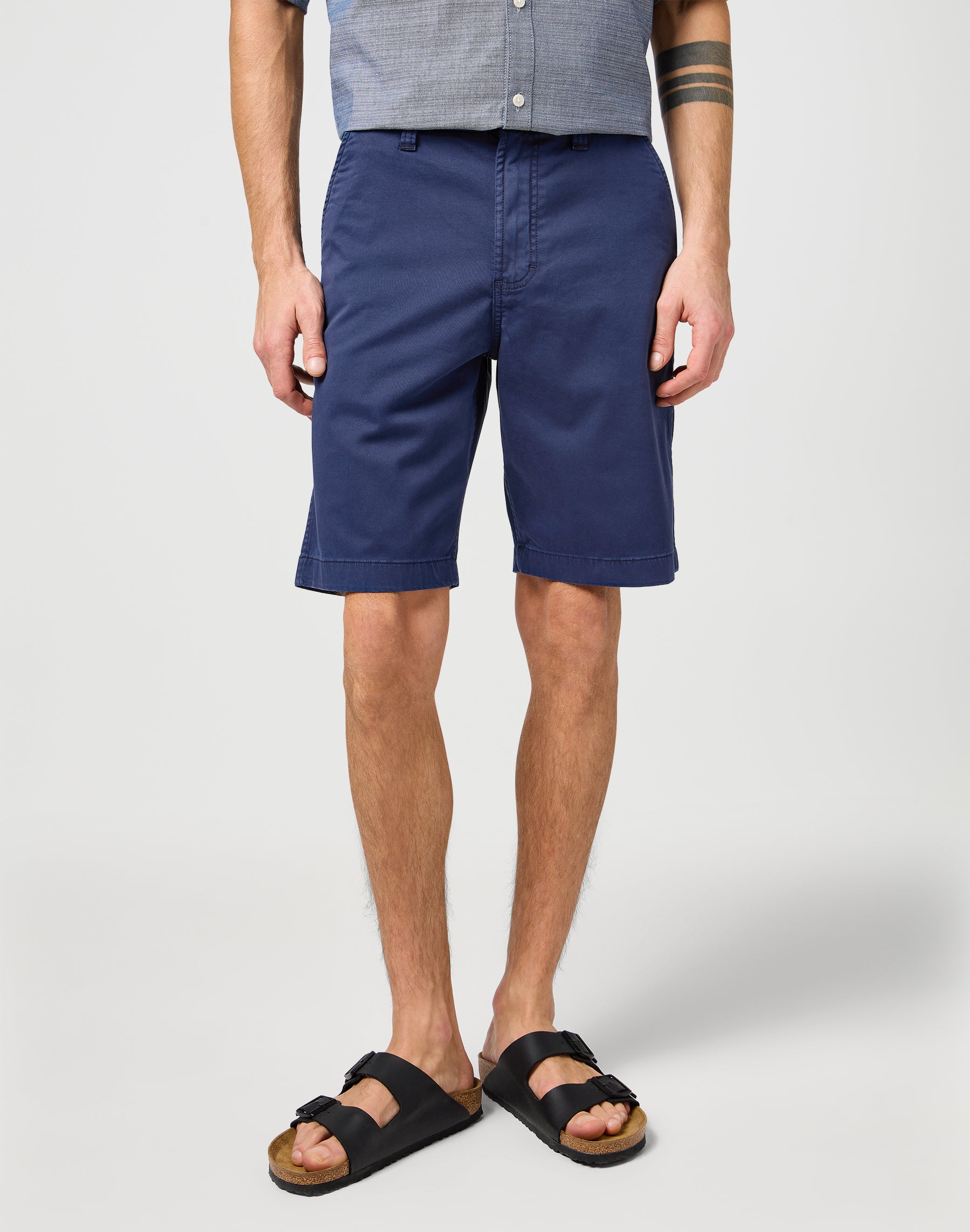 Chino Short en Navy Chinoshorts Wrangler