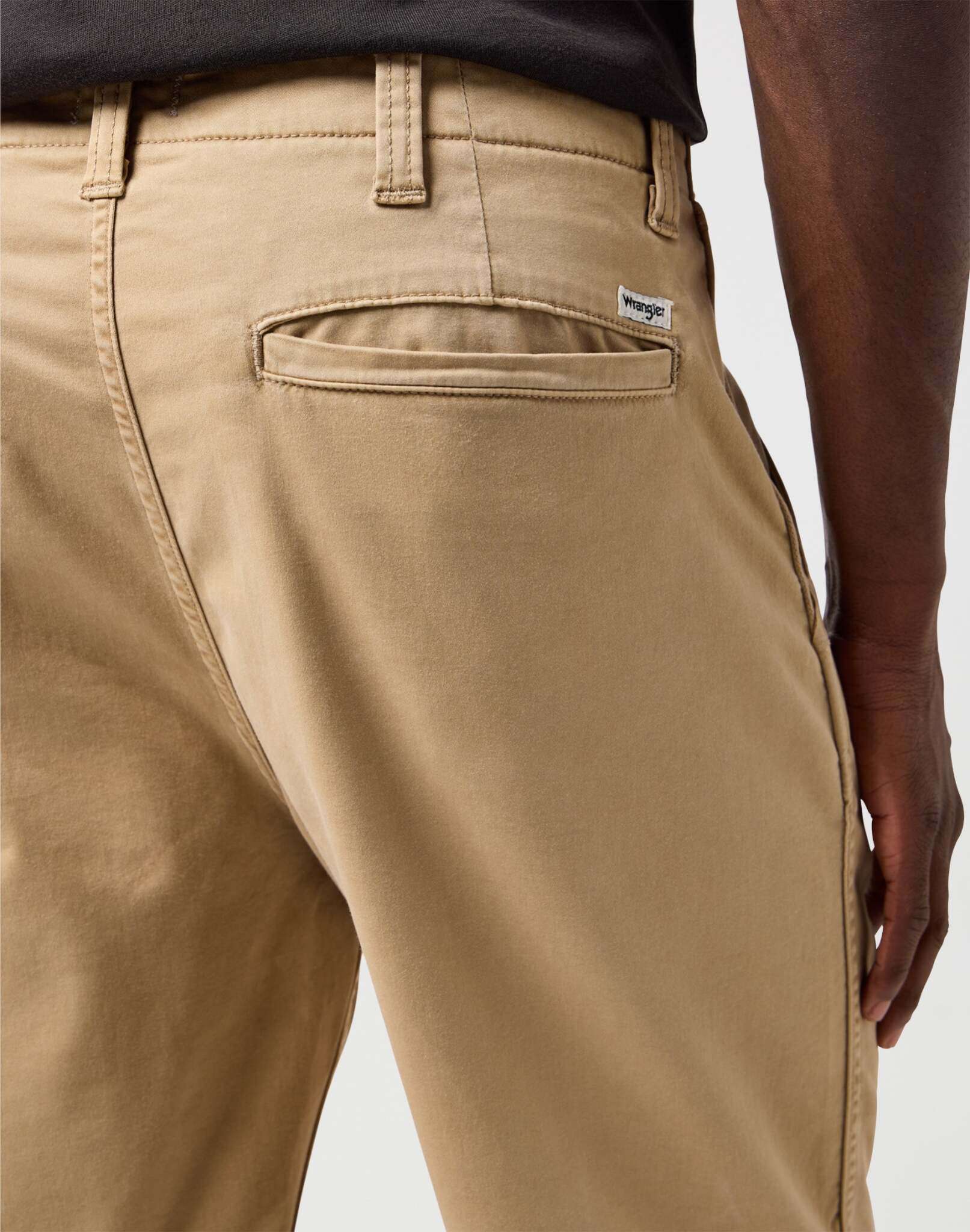 Short chino en taupe Plaza Chinoshorts Wrangler
