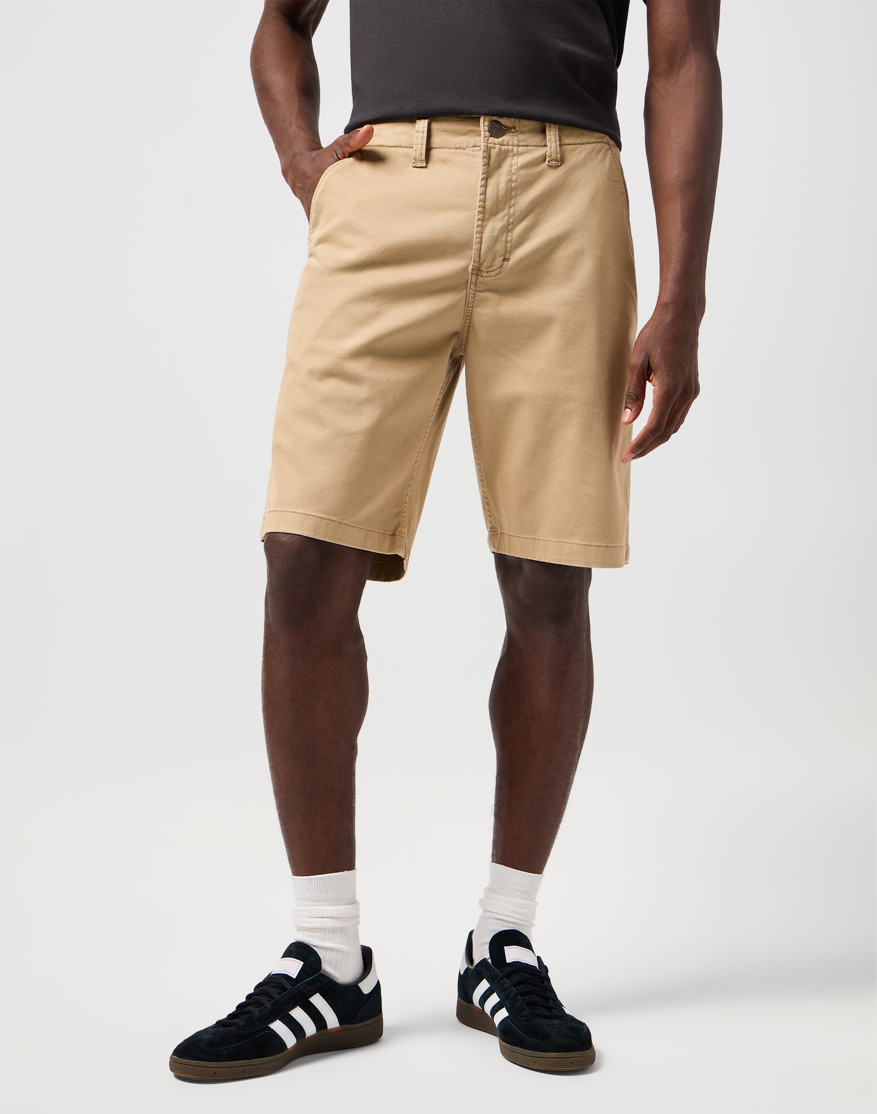 Short chino en taupe Plaza Chinoshorts Wrangler