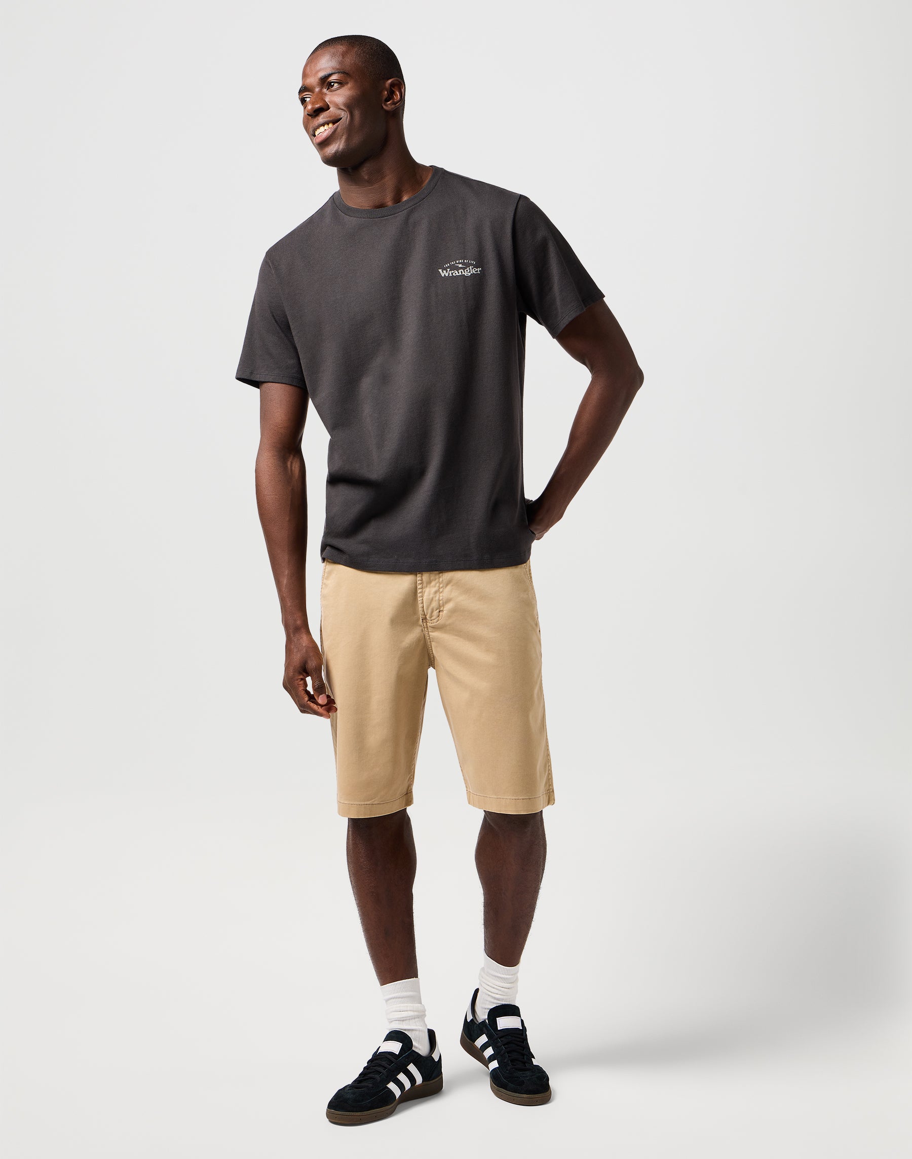 Short chino en taupe Plaza Chinoshorts Wrangler