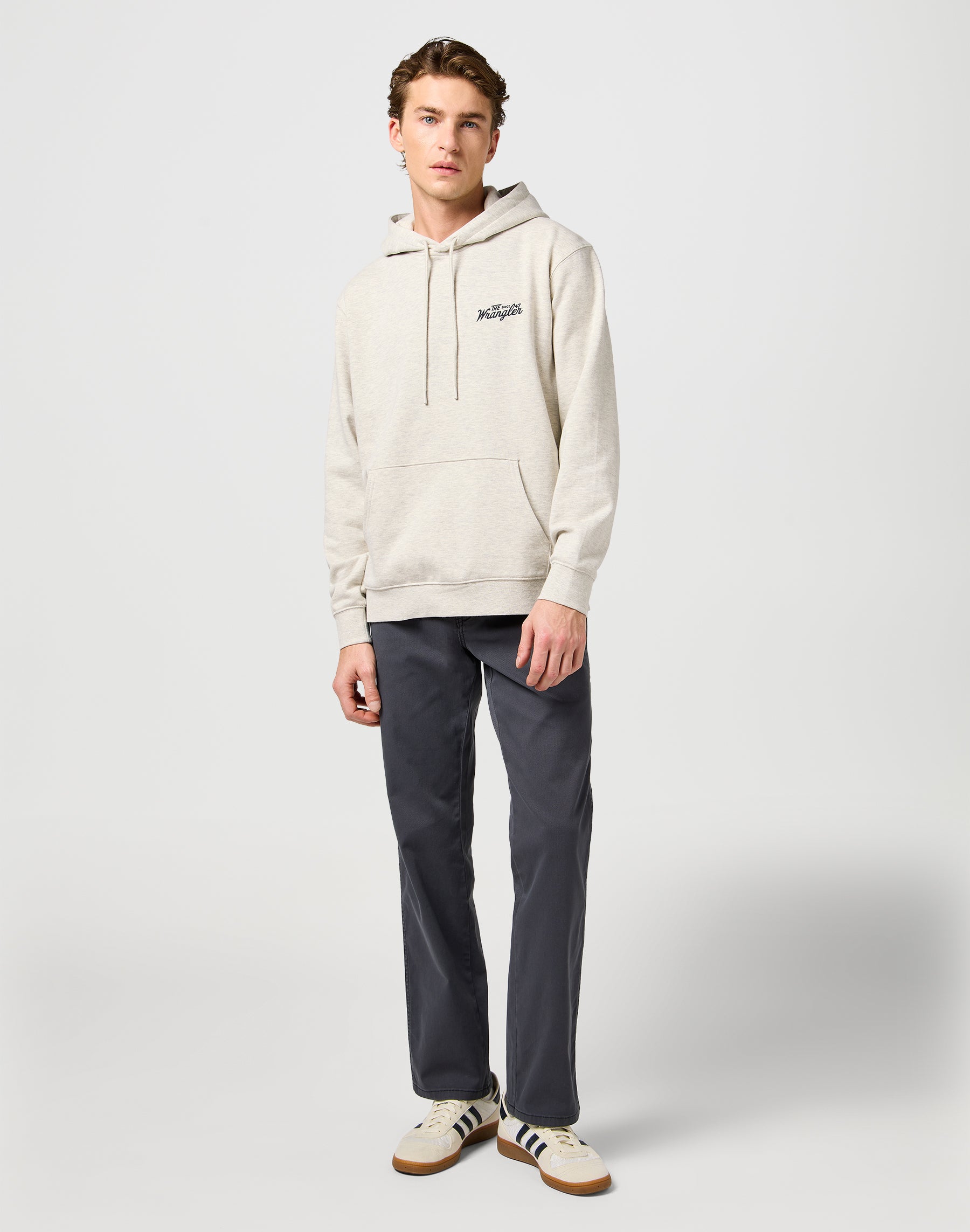 Texas in Faded Black Pantalon Wrangler