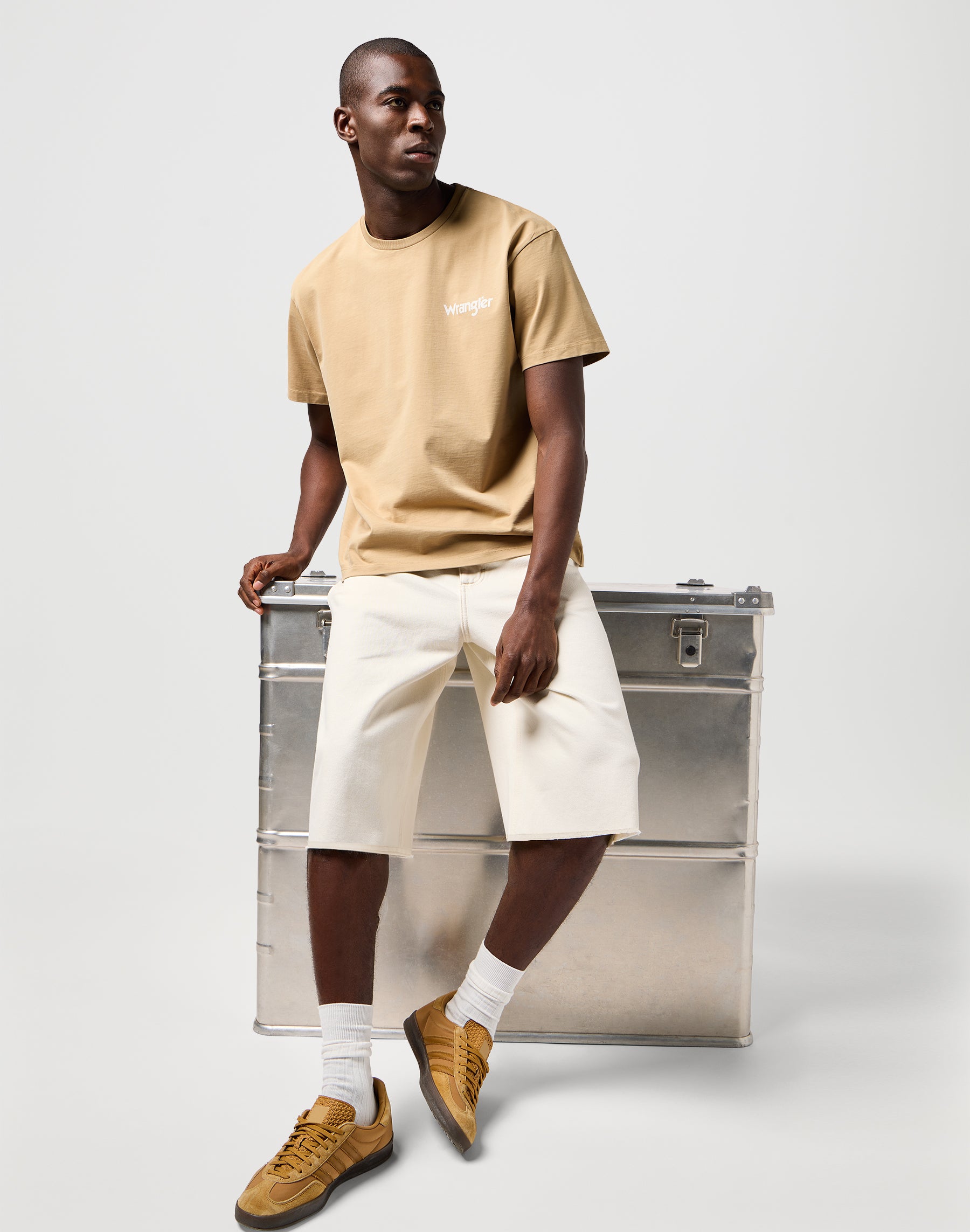 Cj Skater Short en écru Short Wrangler