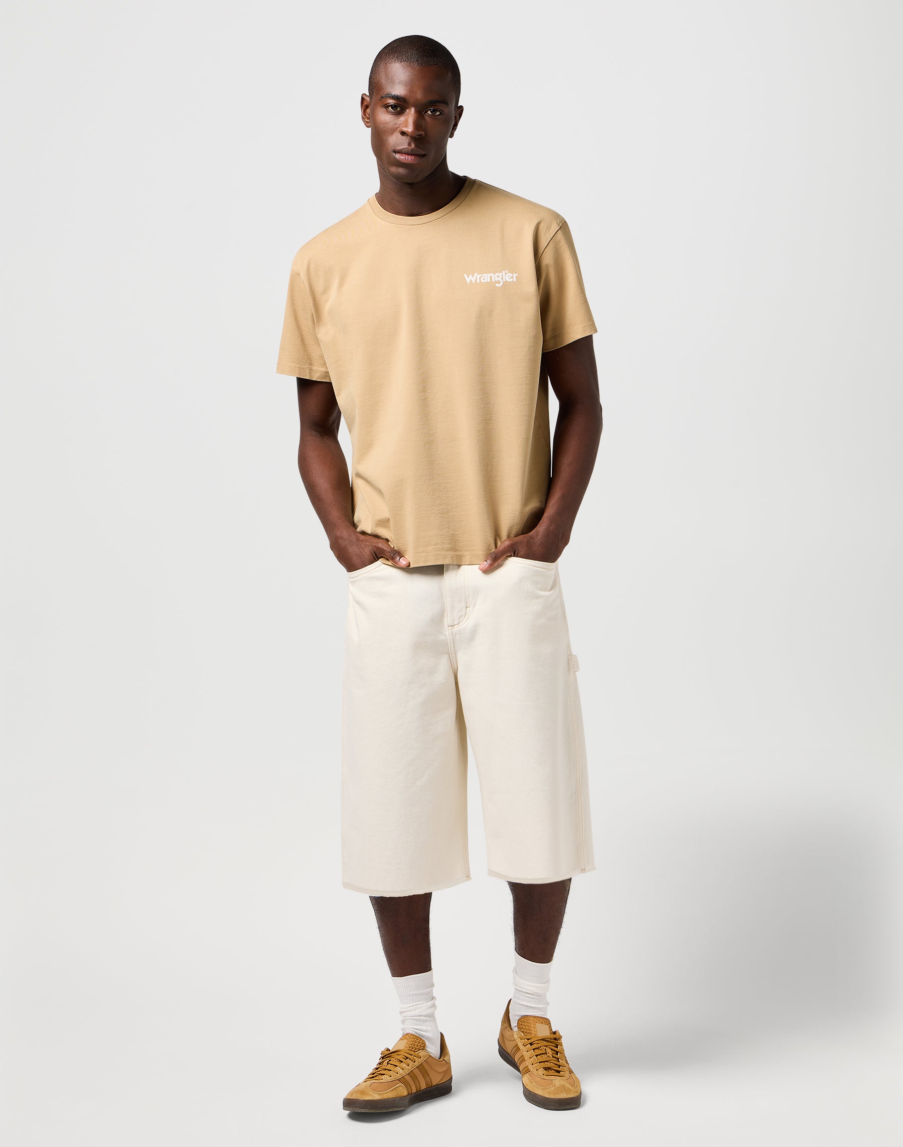 Cj Skater Short en écru Short Wrangler