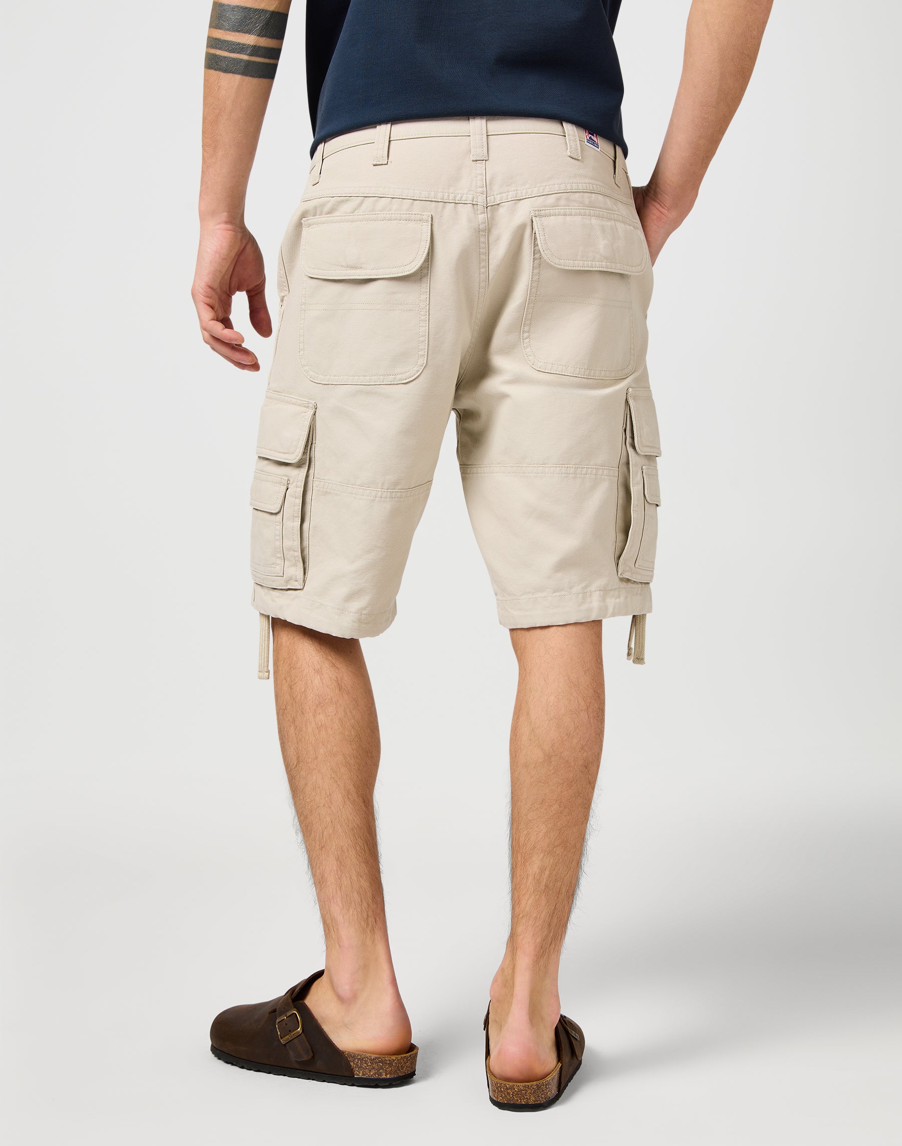 Casey Jones Cargo Shorts en Pelican Shorts Wrangler