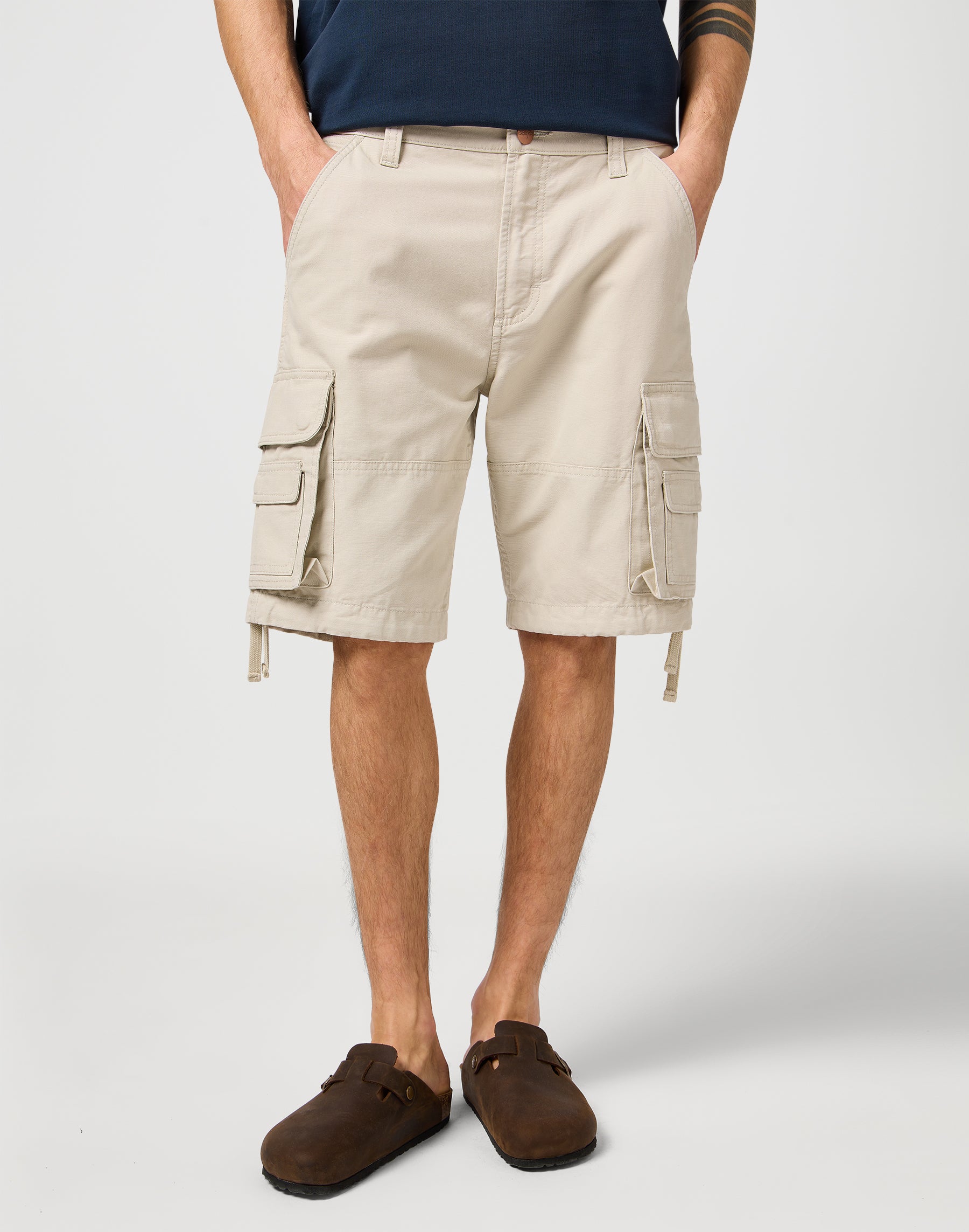 Casey Jones Cargo Shorts en Pelican Shorts Wrangler
