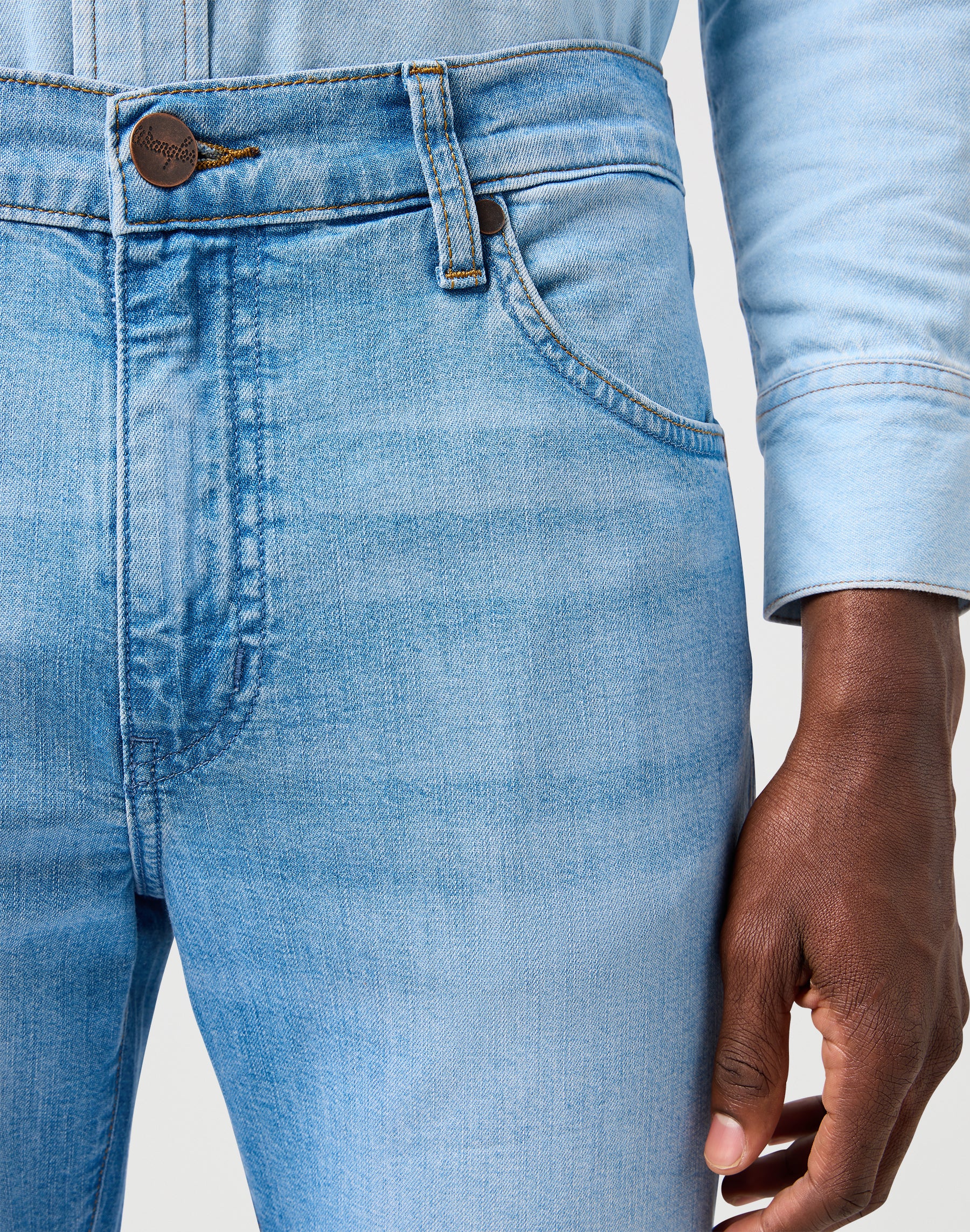 Larston en jeans Slate Shade Wrangler