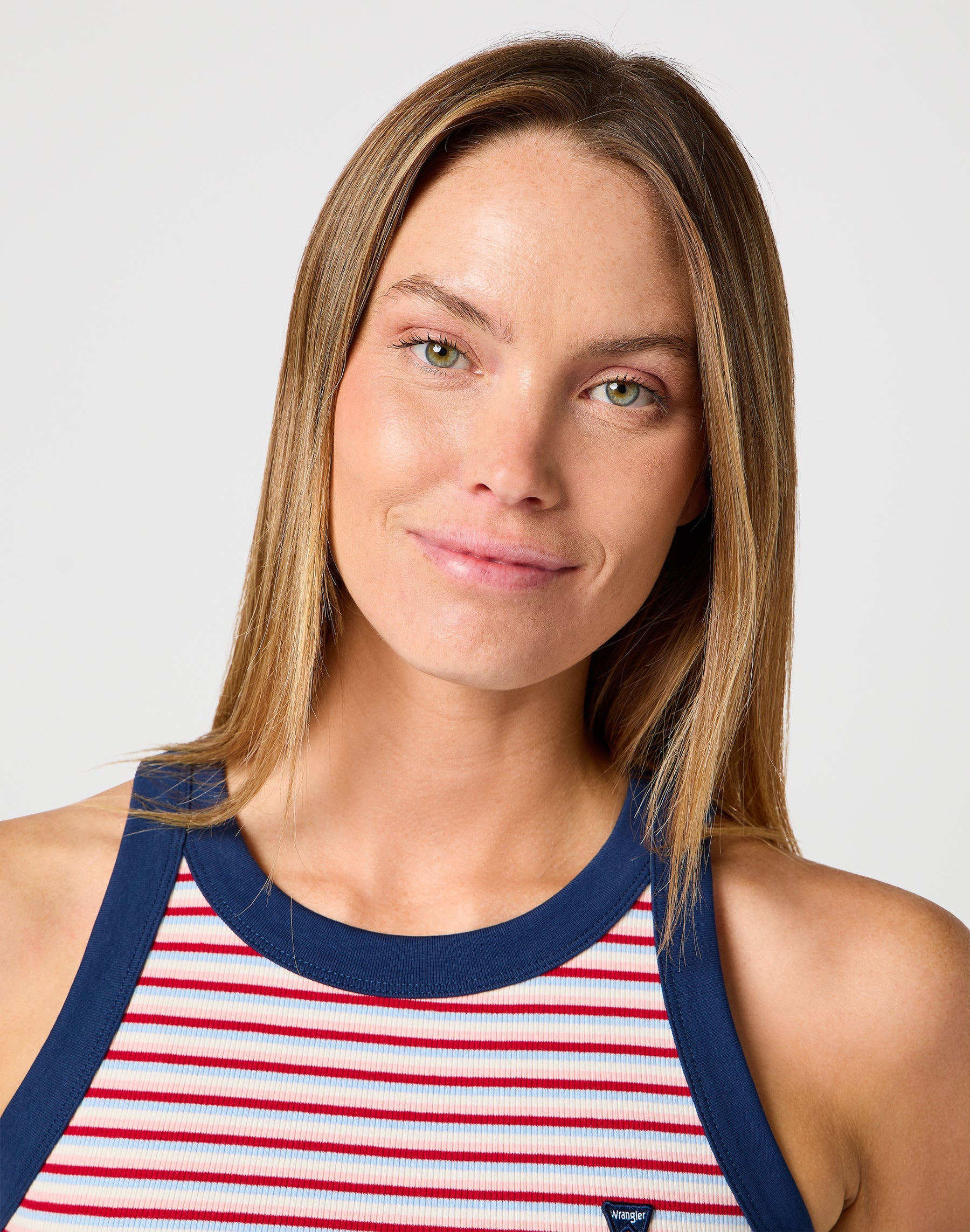 Débardeur Ringer in Chili T-shirts Wrangler