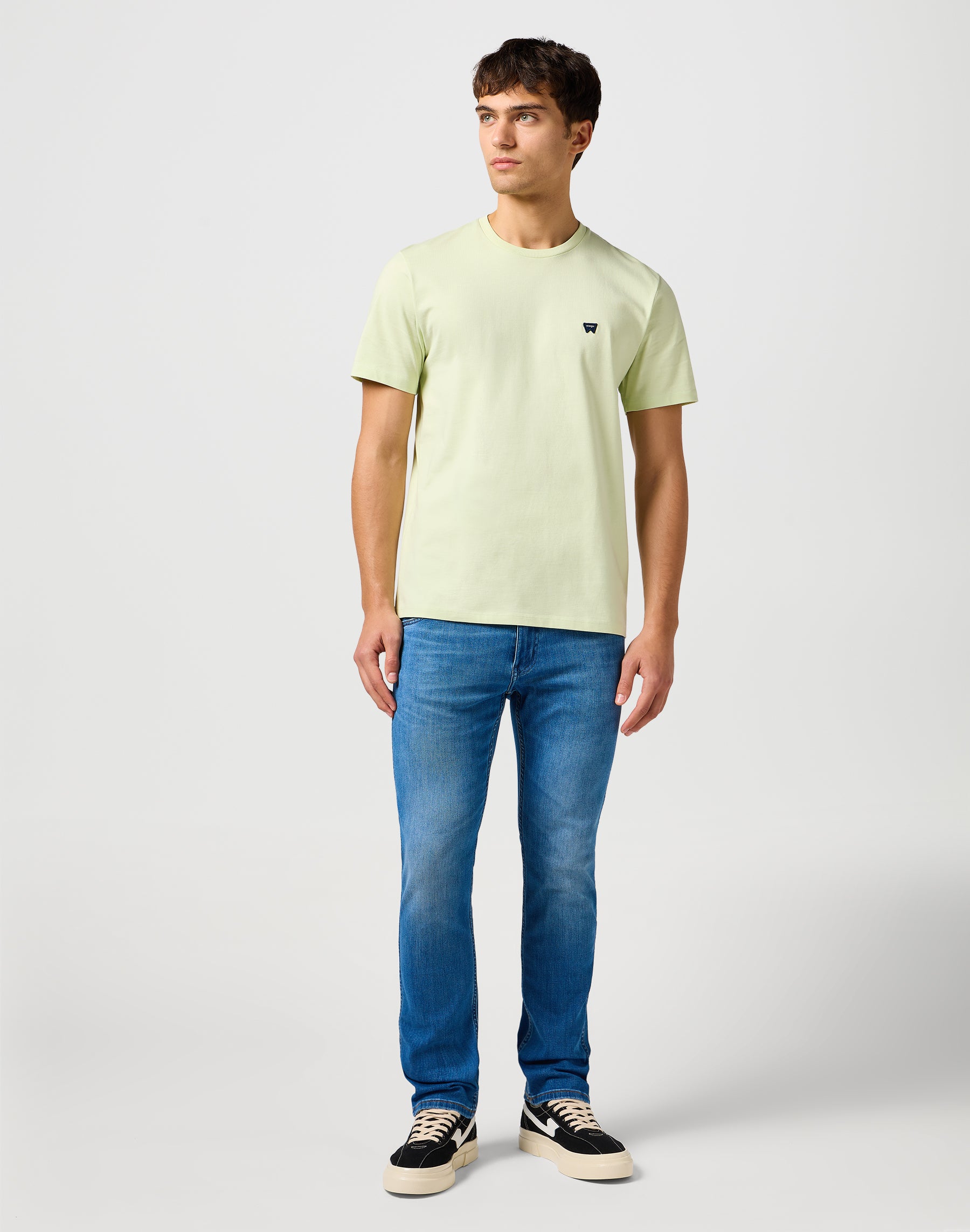 Sign Off Tee in Seafoam Green T-shirts Wrangler