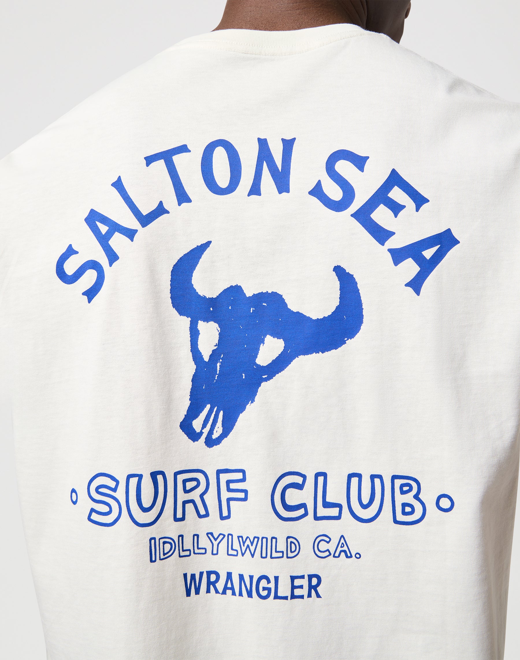 Graphic Tee in Vintage White T-shirts Wrangler