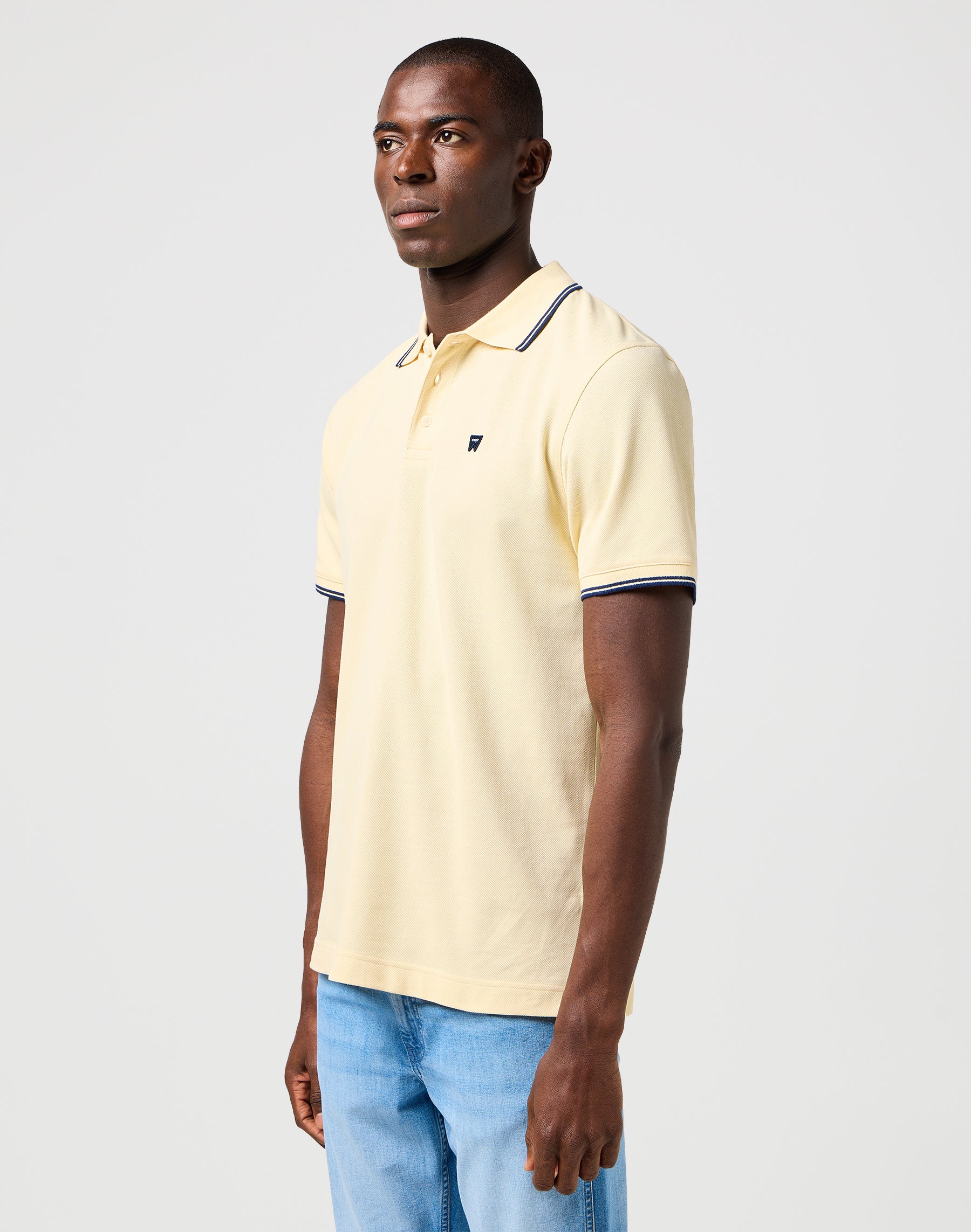 Polo en crêpe de banane T-shirts Wrangler