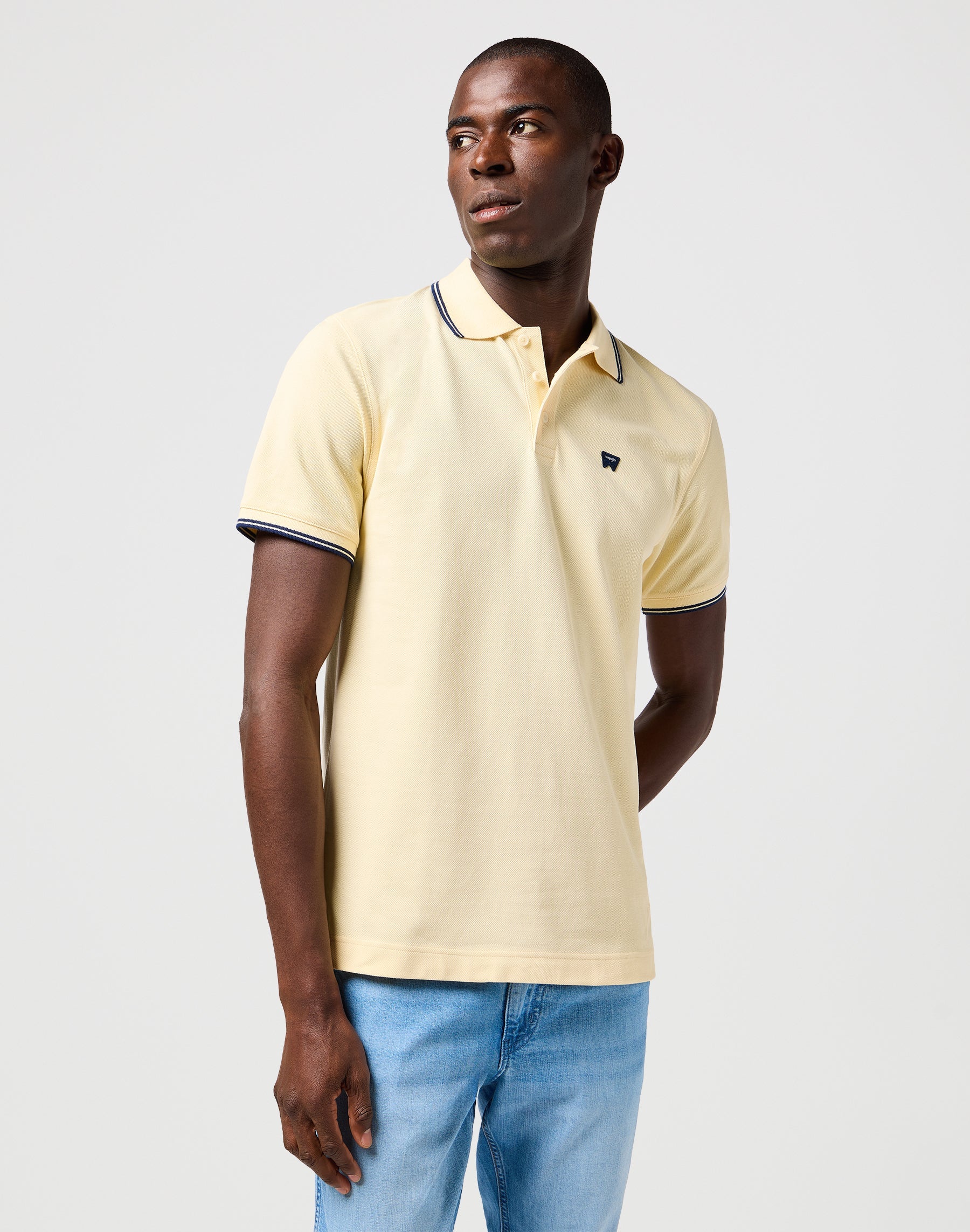 Polo en crêpe de banane T-shirts Wrangler