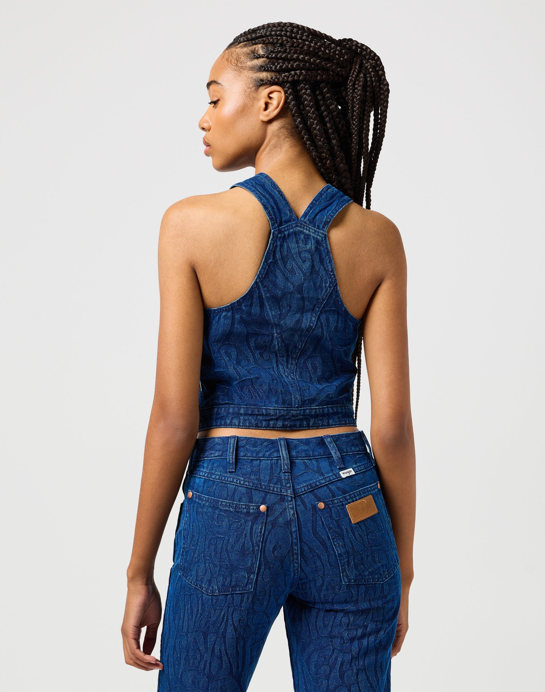 The Shirt in Groovy Jaquard Tops Wrangler