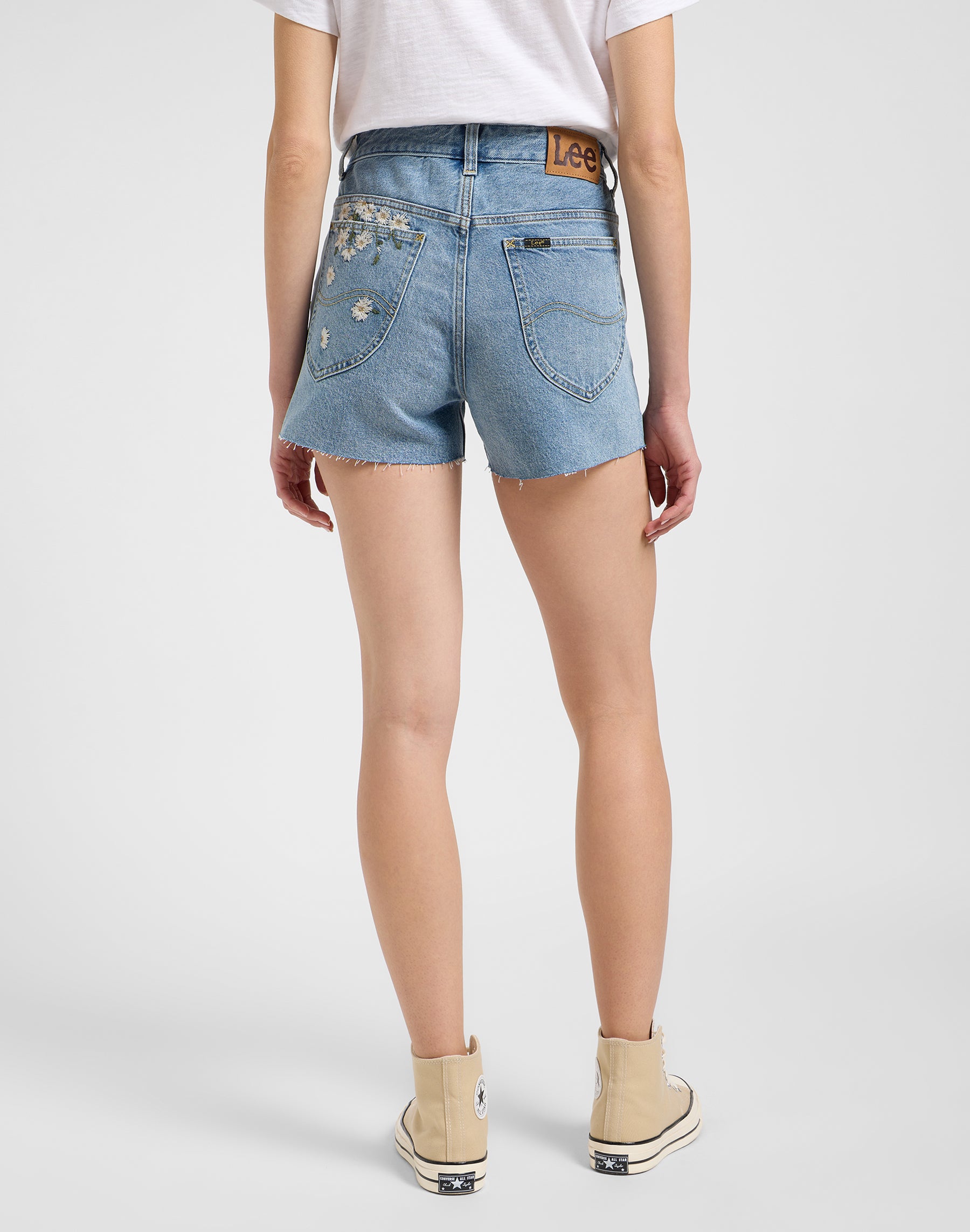 Rider Short 3In in Stir Up Short en jean Lee